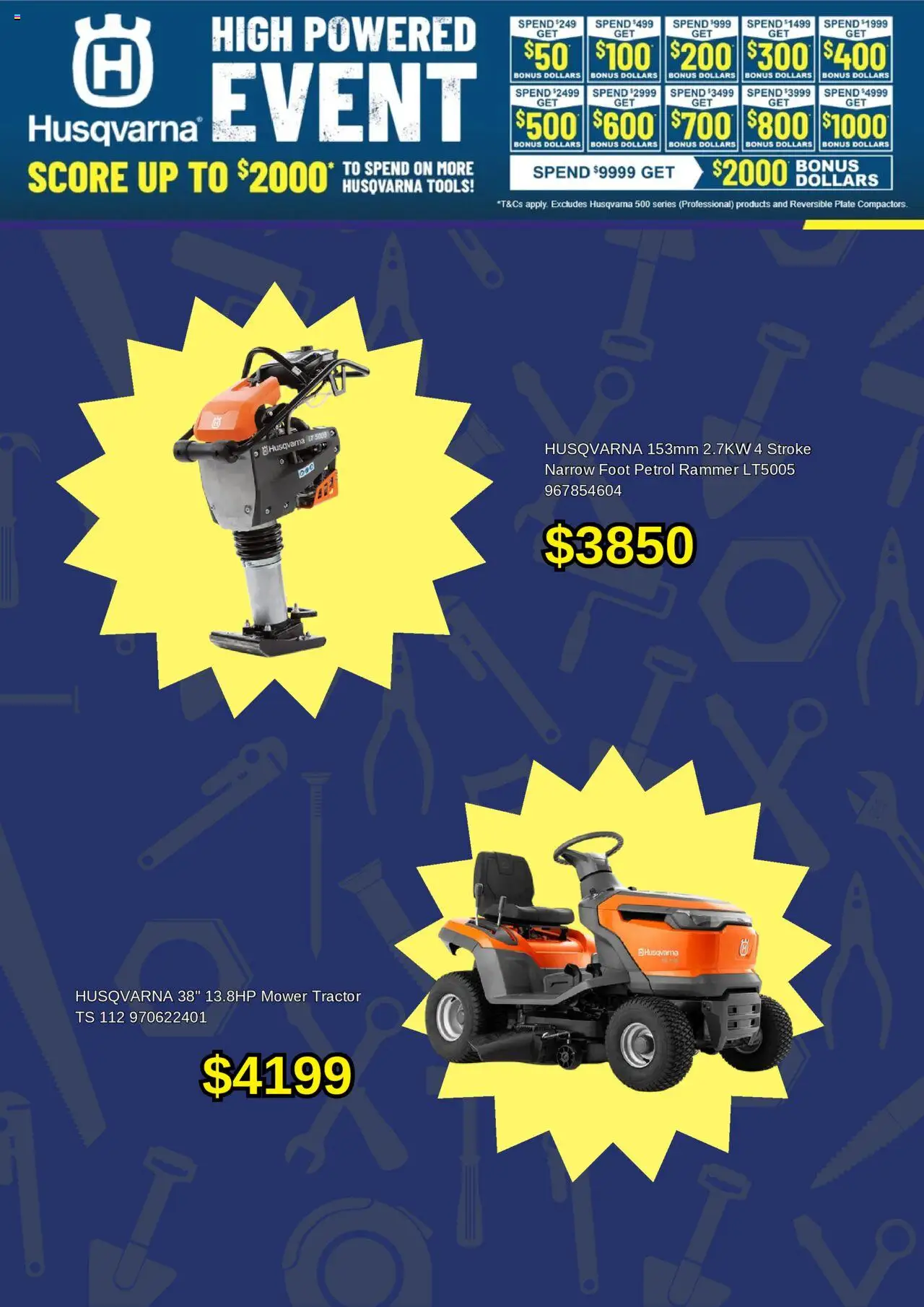 Total Tools catalogue - valid from 08.08.2025 | Page: 5 | Products: Tools, Mower