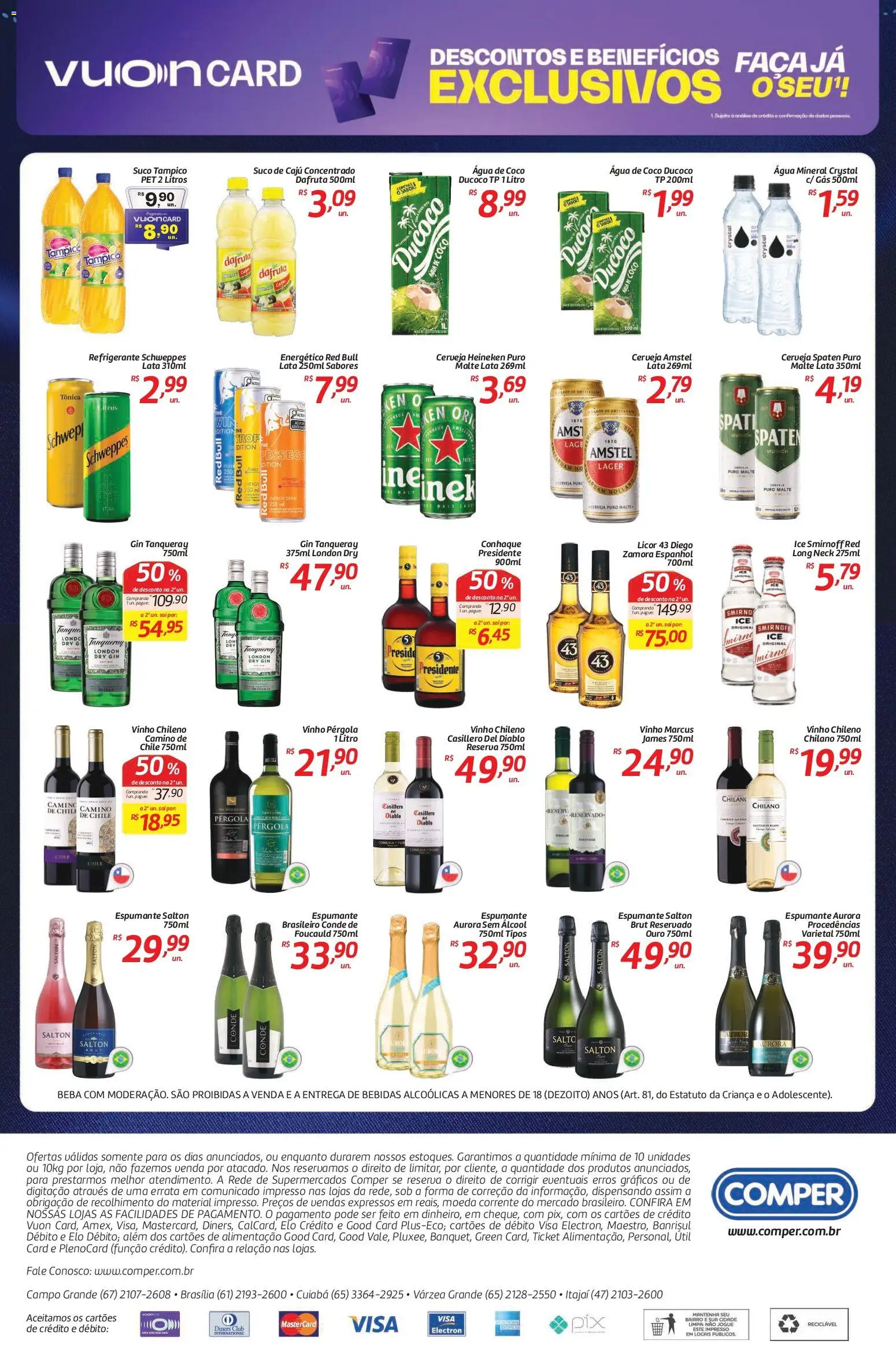 Comper Folheto - válido de 20.12.2025 | Página: 2 | Produtos: Coco, Heineken, Tanque, Água mineral