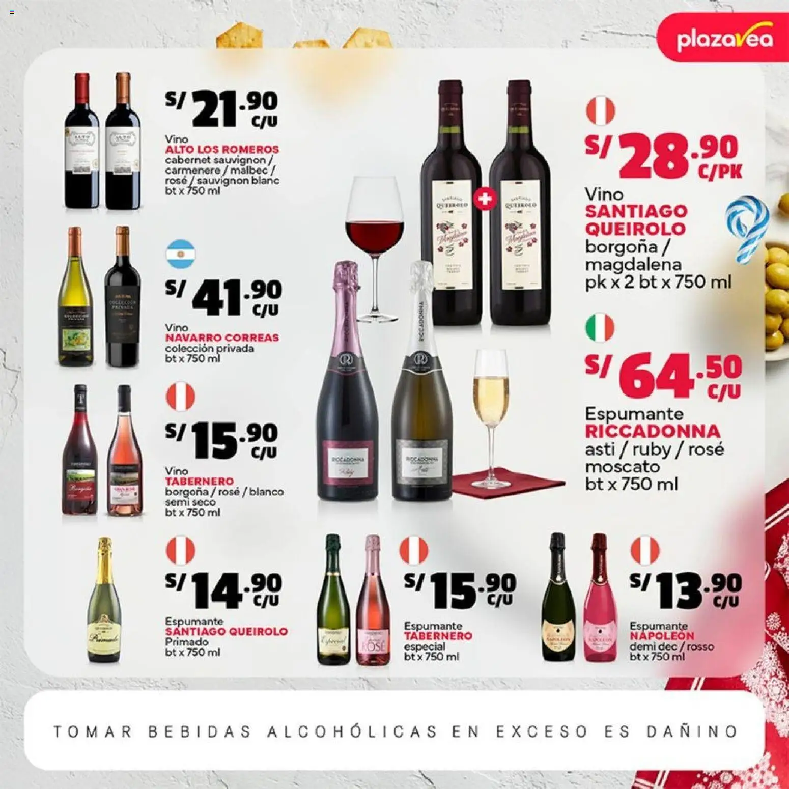 Catálogo Plaza Vea válido desde 17.11.2025 | Página: 19 | Productos: Vino