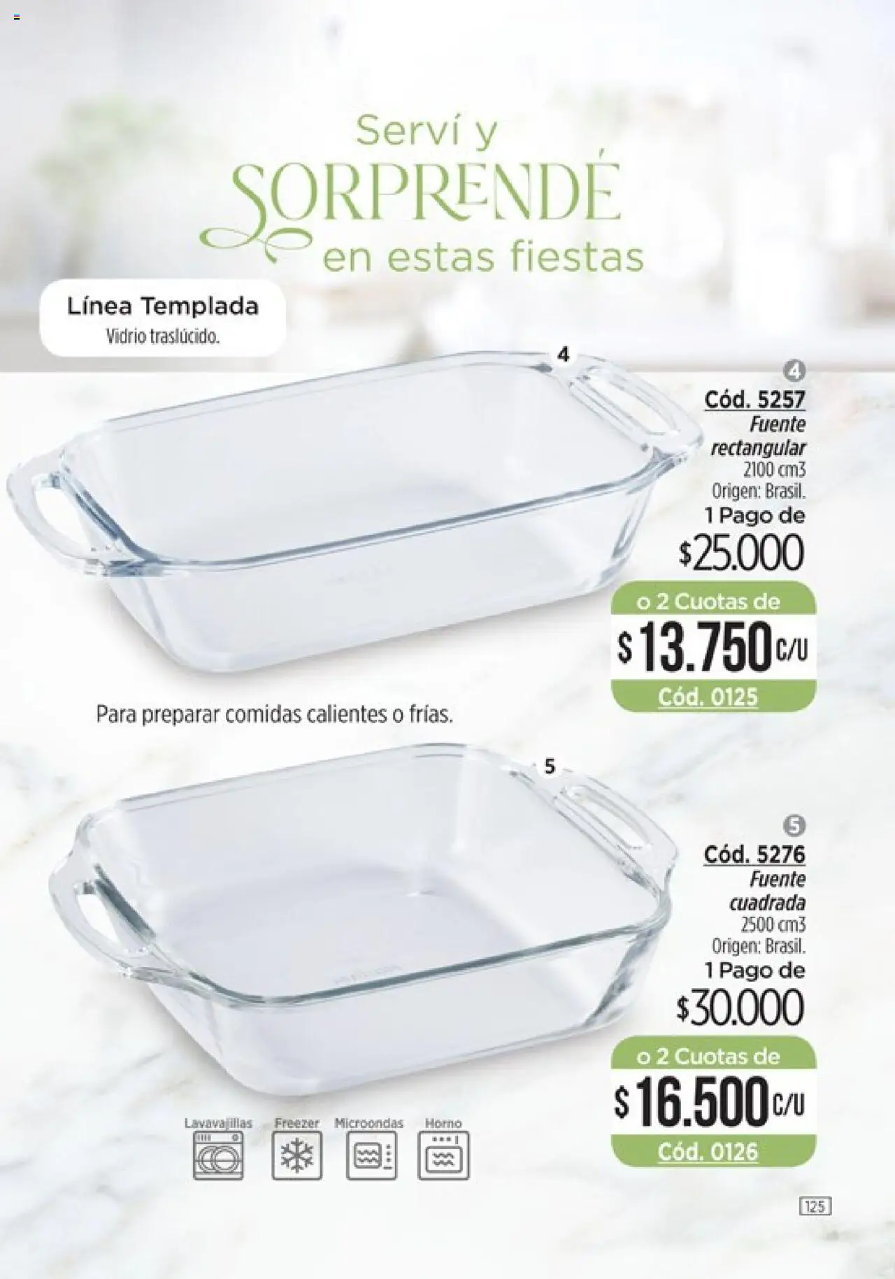 Catálogo Amodil Campaña 17/2025 │ válido desde el 14.10.2025 | Página: 125 | Productos: Horno, Lavavajillas, Fuente, Freezer