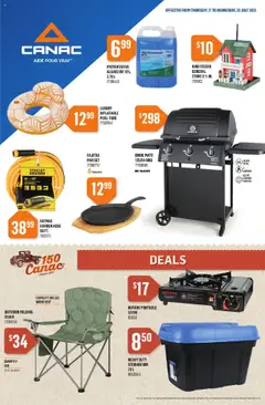 Preview of Canac weekly flyer from shop Canac valid from 17.07.2025