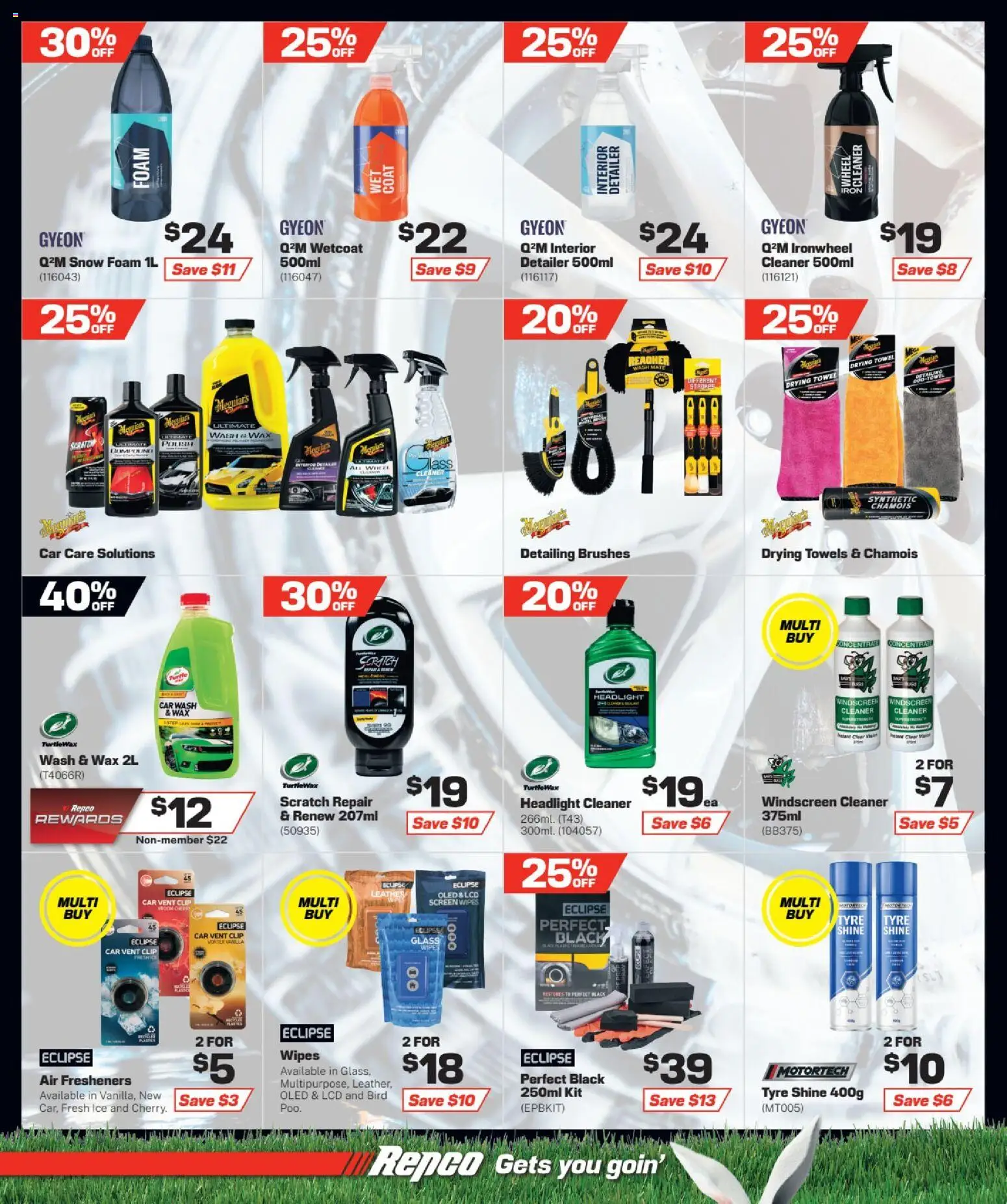 Repco catalogue - valid from 25.02.2026 | Page: 10 | Products: Cleaner, Polish, Clip, Screen