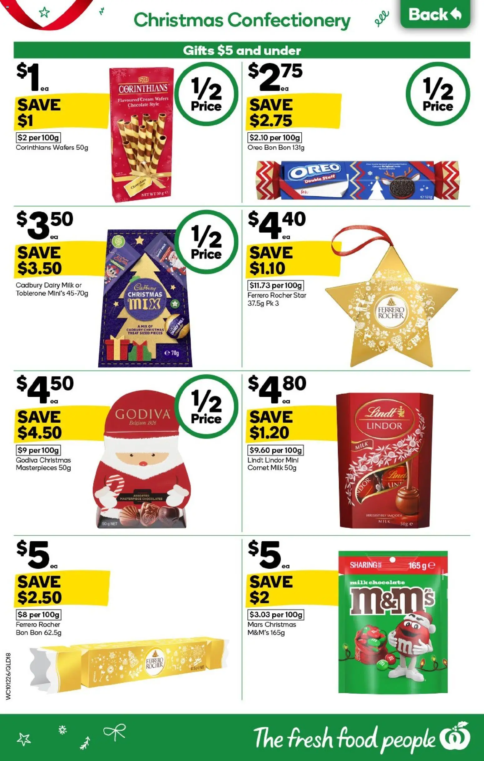 Woolworths catalogue - valid from 10.12.2025 | Page: 18 | Products: Milk, Dairy, Chocolate, Cream