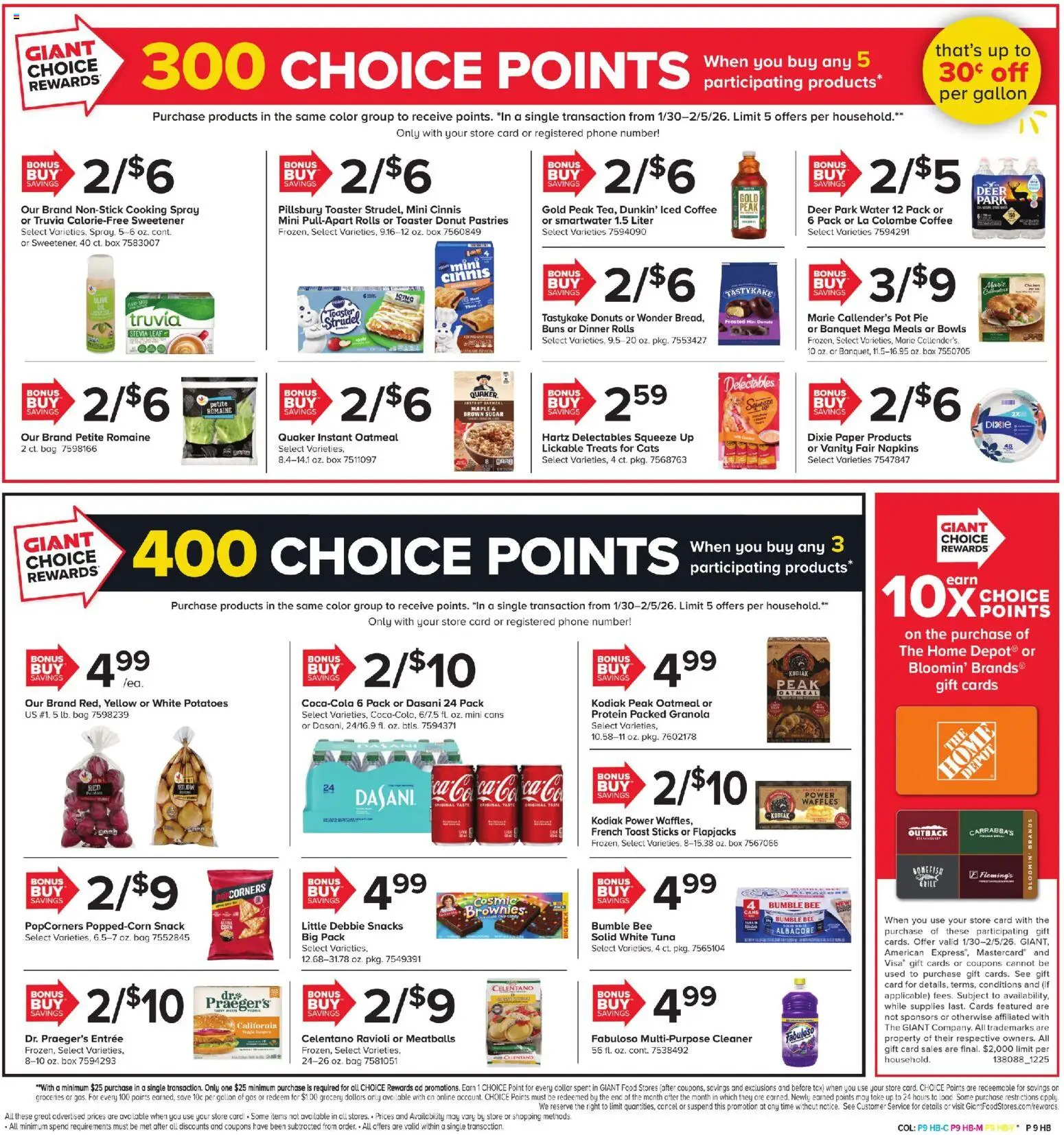 Giant Weekly Ad - valid from 30.01.2026 | Page: 7 | Products: Toaster, Box, Coffee, Potatoes