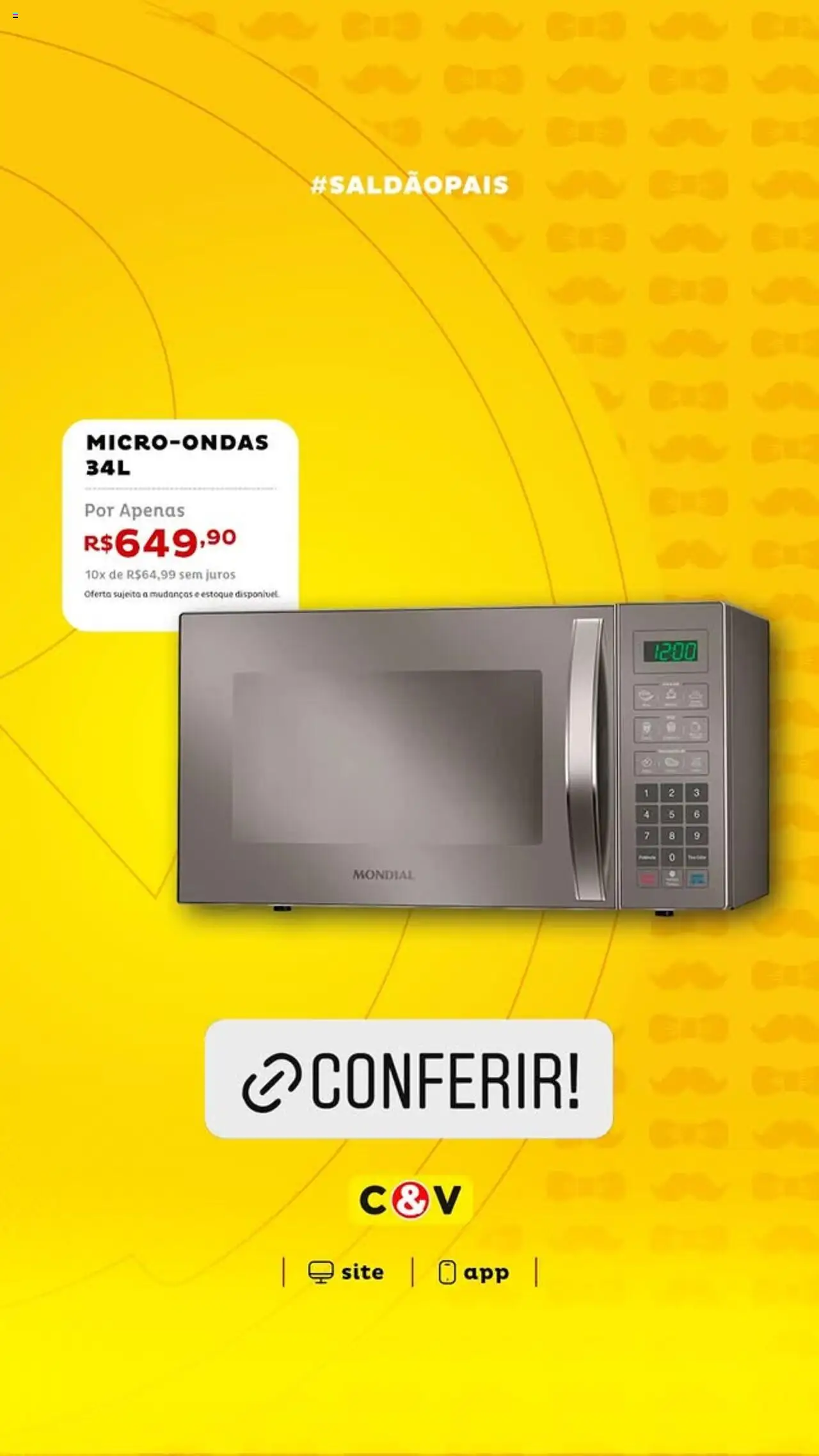 Casa e Video Folheto - válido de 13.08.2025 | Página: 1 | Produtos: Microondas