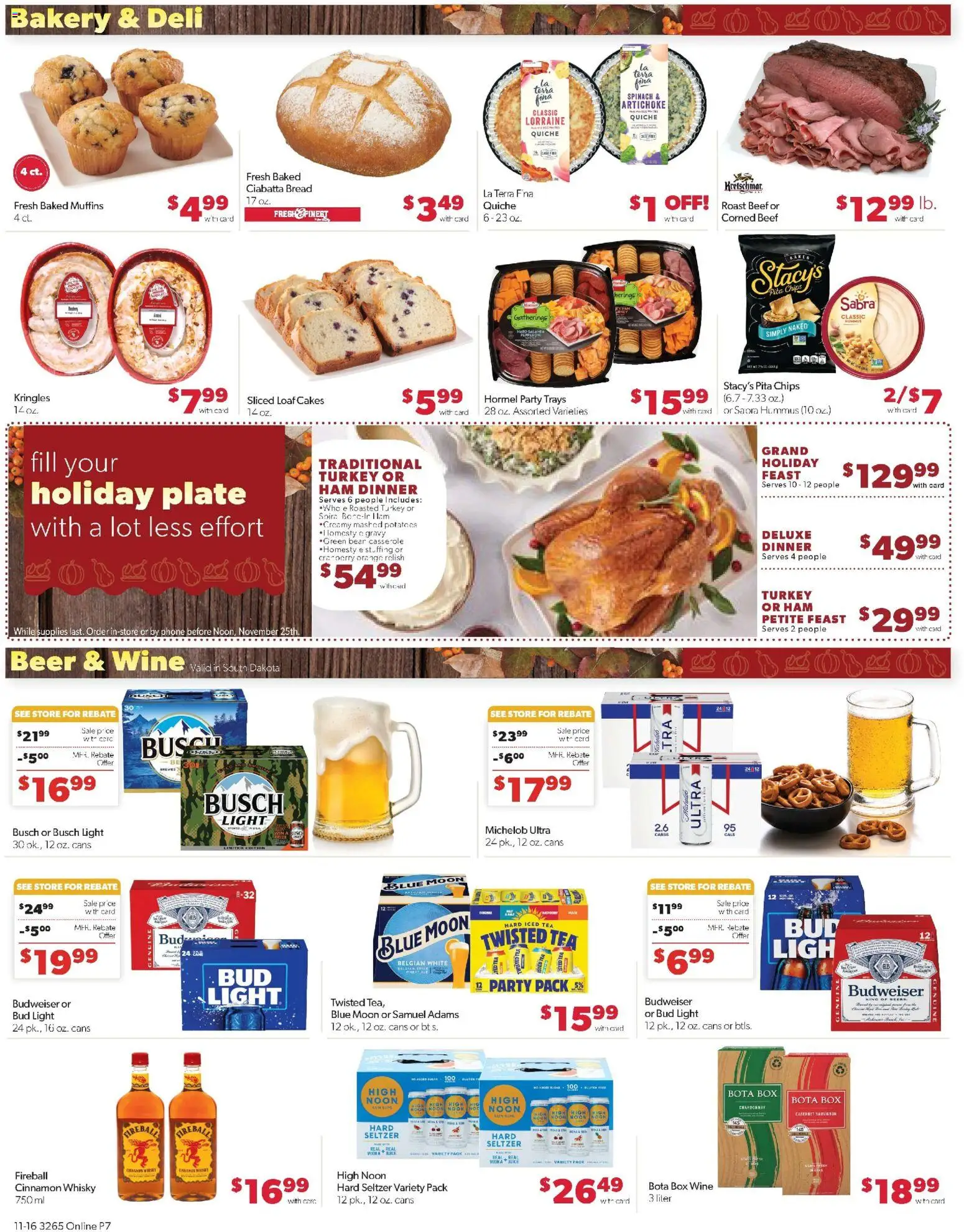 Family Fare Weekly Ad - valid from 16.11.2025 | Page: 15 | Products: Spinach, Bread, Salami, Juice