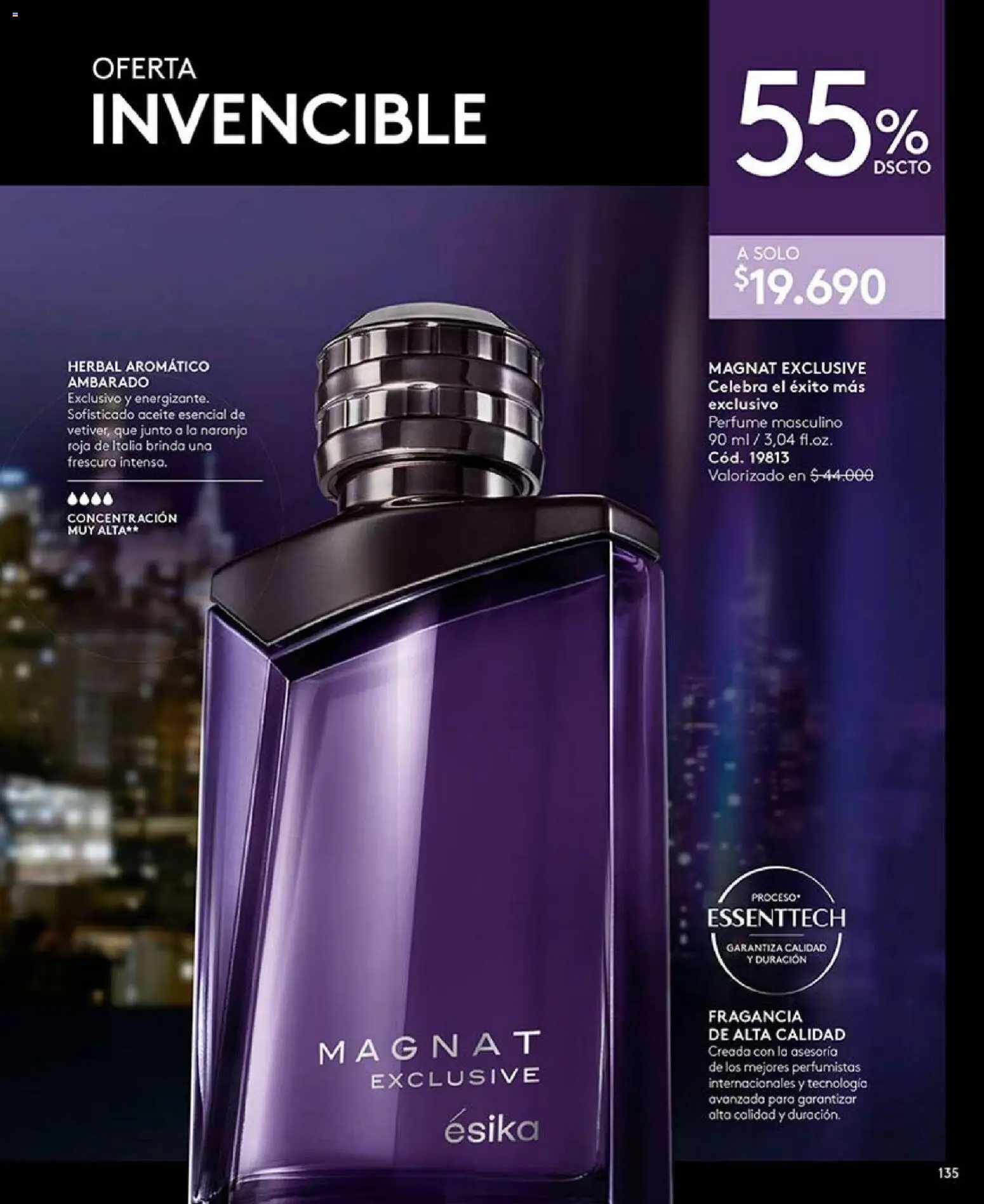 Catálogo Ésika Campaña 1 │ válido desde el 01.01.2026 | Página: 135 | Productos: Perfume, Fragancia, Aceite