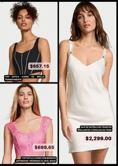 Nuevas ofertas de Victoria’s Secret válidas en toda la República Mexicana desde el 18.07.2025. ¡Encuentra las mejores ofertas en Victoria’s Secret - Catálogo! | Página: 2 | Productos: Brillo, Top, Tirantes