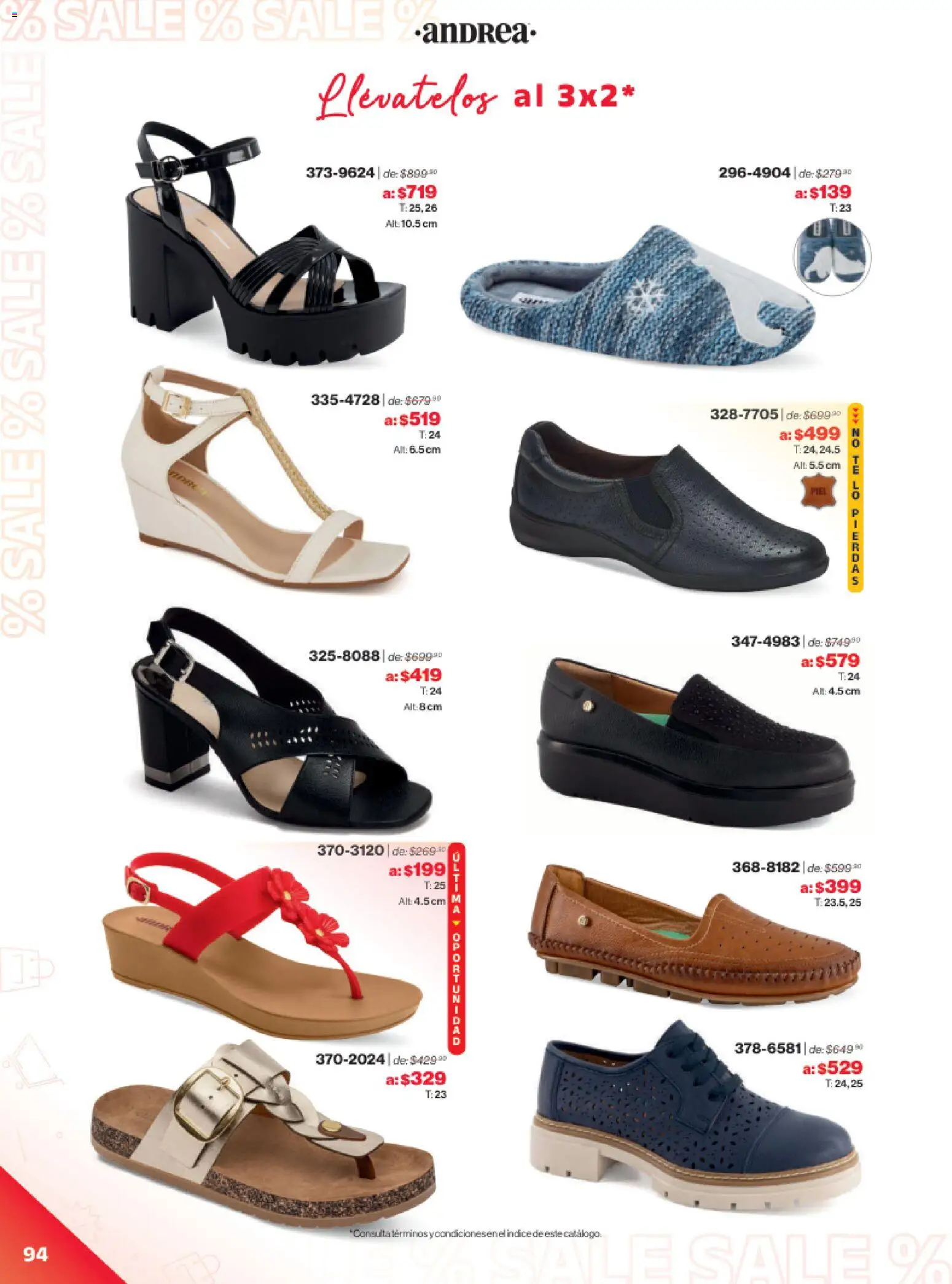 Nuevas ofertas de Andrea válidas en toda la República Mexicana desde el 21.12.2025. ¡Encuentra las mejores ofertas en Andrea catálogo Outlet! | Página: 94