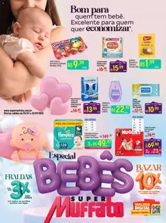 Super Muffato - Ofertas Especial Bebês - Pré-Visualização do folheto da loja Super Muffato, válido de 02.07.2025