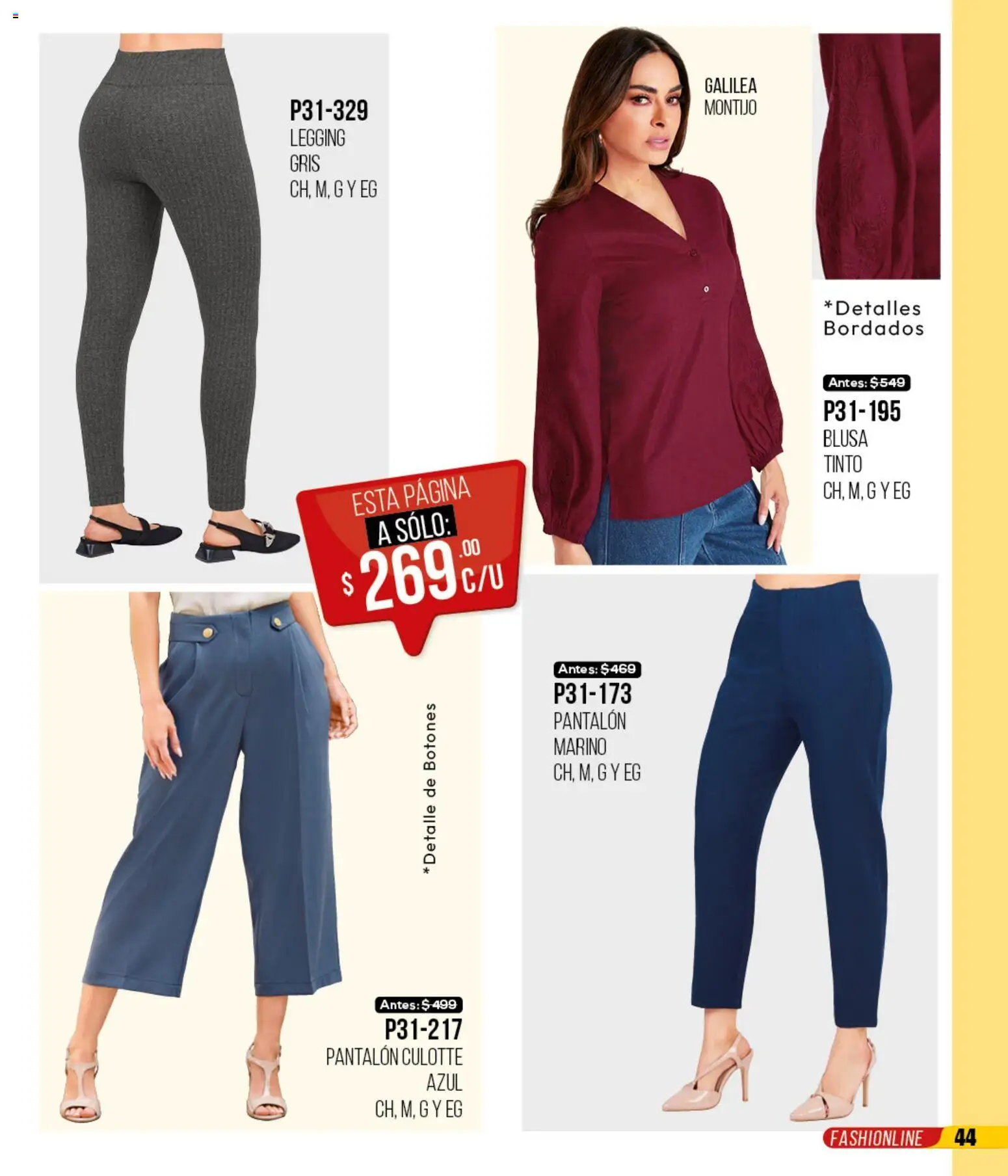 Nuevas ofertas de Cklass válidas en toda la República Mexicana desde el 12.01.2026. ¡Encuentra las mejores ofertas en Cklass catálogo Mega Ofertas Ropa! | Página: 45 | Productos: Blusa