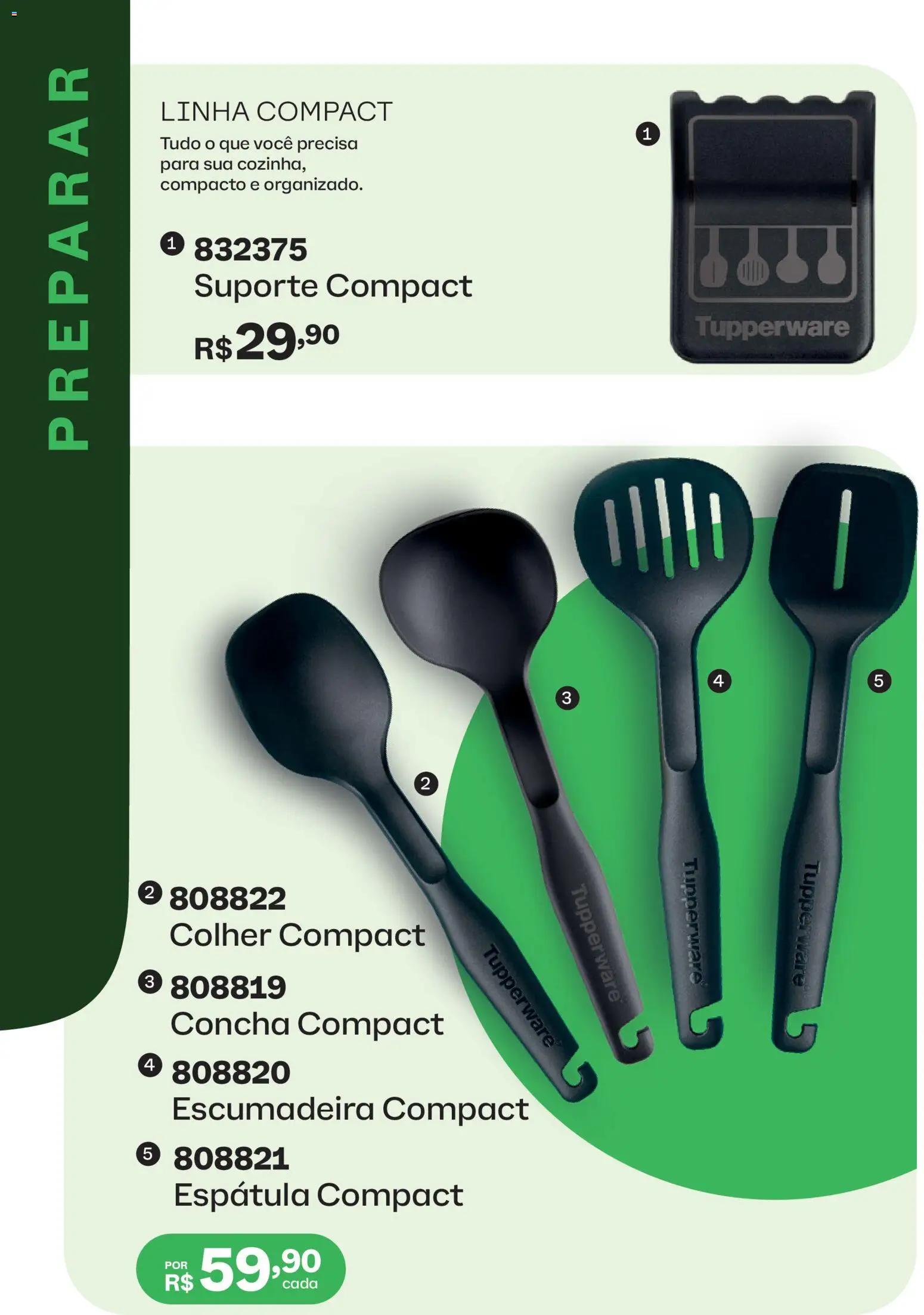 Tupperware Folheto - válido de 01.12.2025 | Página: 32 | Produtos: Escumadeira, Espátula