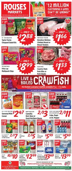 Preview of Rouses weekly ads valid from 08.04.2026