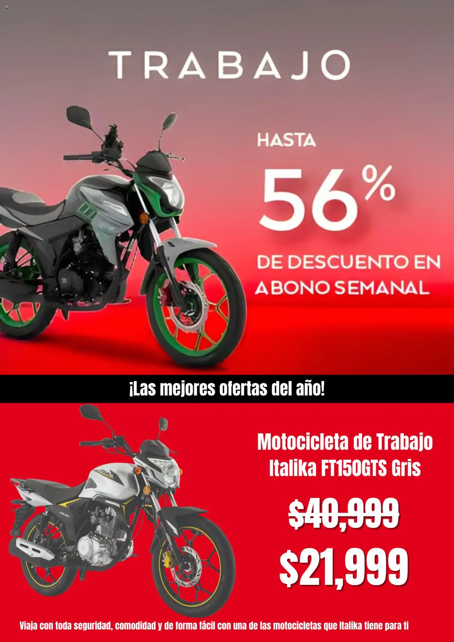 Nuevas ofertas de Italika válidas en toda la República Mexicana desde el 13.11.2025. ¡Encuentra las mejores ofertas en Italika Buen Fin! | Página: 2