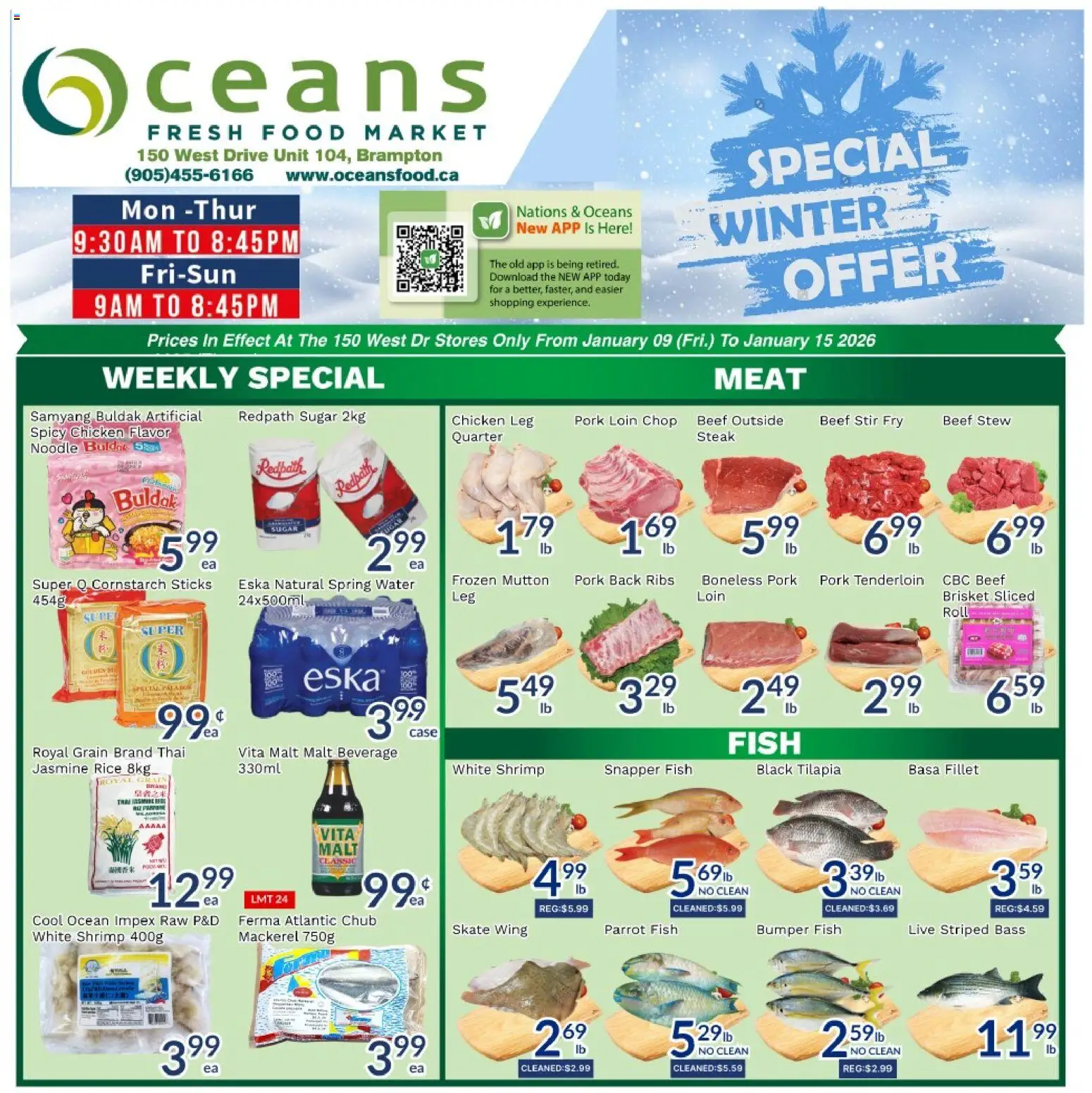 Oceans flyer valid from 09.01.2026 | Page: 1