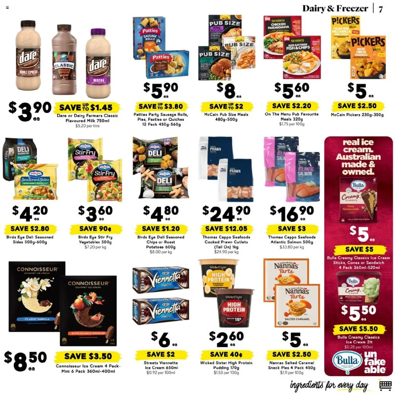 Drakes catalogue - valid from 04.06.2025 | Page: 7 | Products: Chips, Pudding, Ice cream, Pies
