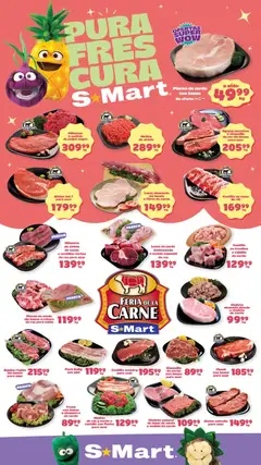 Vista previa de S-Mart folleto Ofertas de feria Monterrey, nuevo folleto de la tienda, válido en México a partir del 14.04.2026