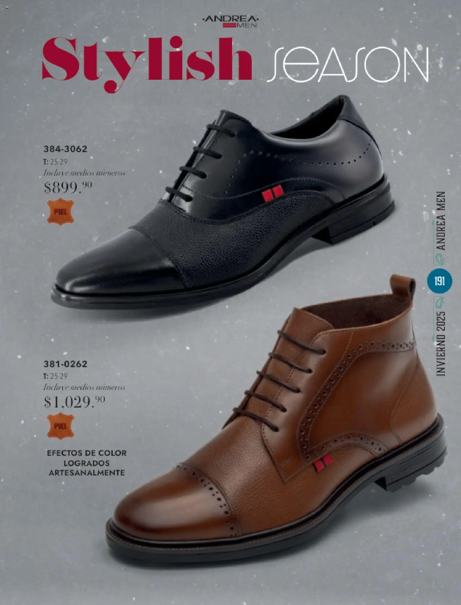 Nuevas ofertas de Andrea válidas en toda la República Mexicana desde el 26.11.2025. ¡Encuentra las mejores ofertas en Andrea catálogo Invierno! | Página: 191