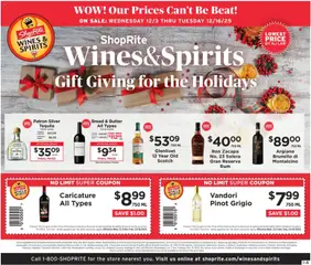 Preview of ShopRite weekly ads valid from 03.12.2025