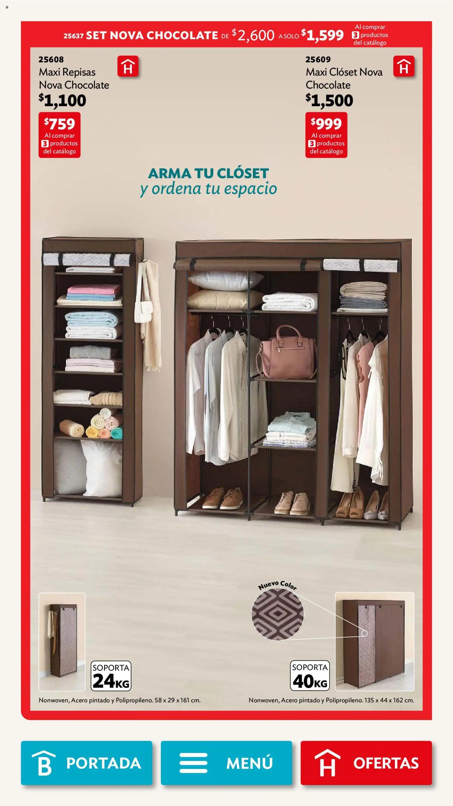 Nuevas ofertas de Betterware válidas en toda la República Mexicana desde el 01.12.2025. ¡Encuentra las mejores ofertas en Betterware campaña 12 2025! | Página: 11 | Productos: Chocolate