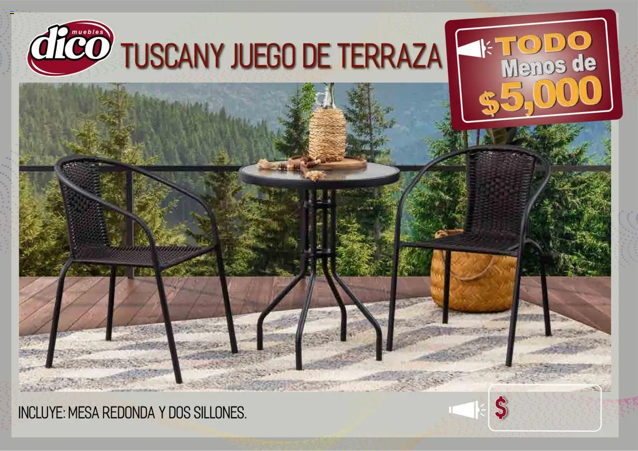 Nuevas ofertas de Muebles Dico válidas en toda la República Mexicana desde el 12.02.2025. ¡Encuentra las mejores ofertas en Muebles Dico catálogo Todo Menos! | Página: 76