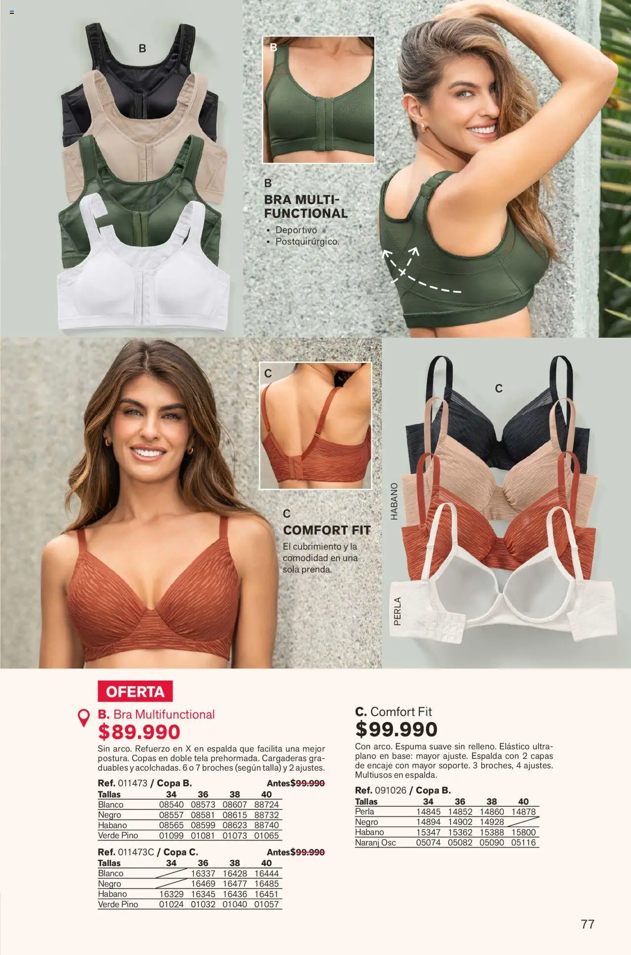 Leonisa revista - valida desde el 01.09.2025 | Página: 77 | Productos: Espuma