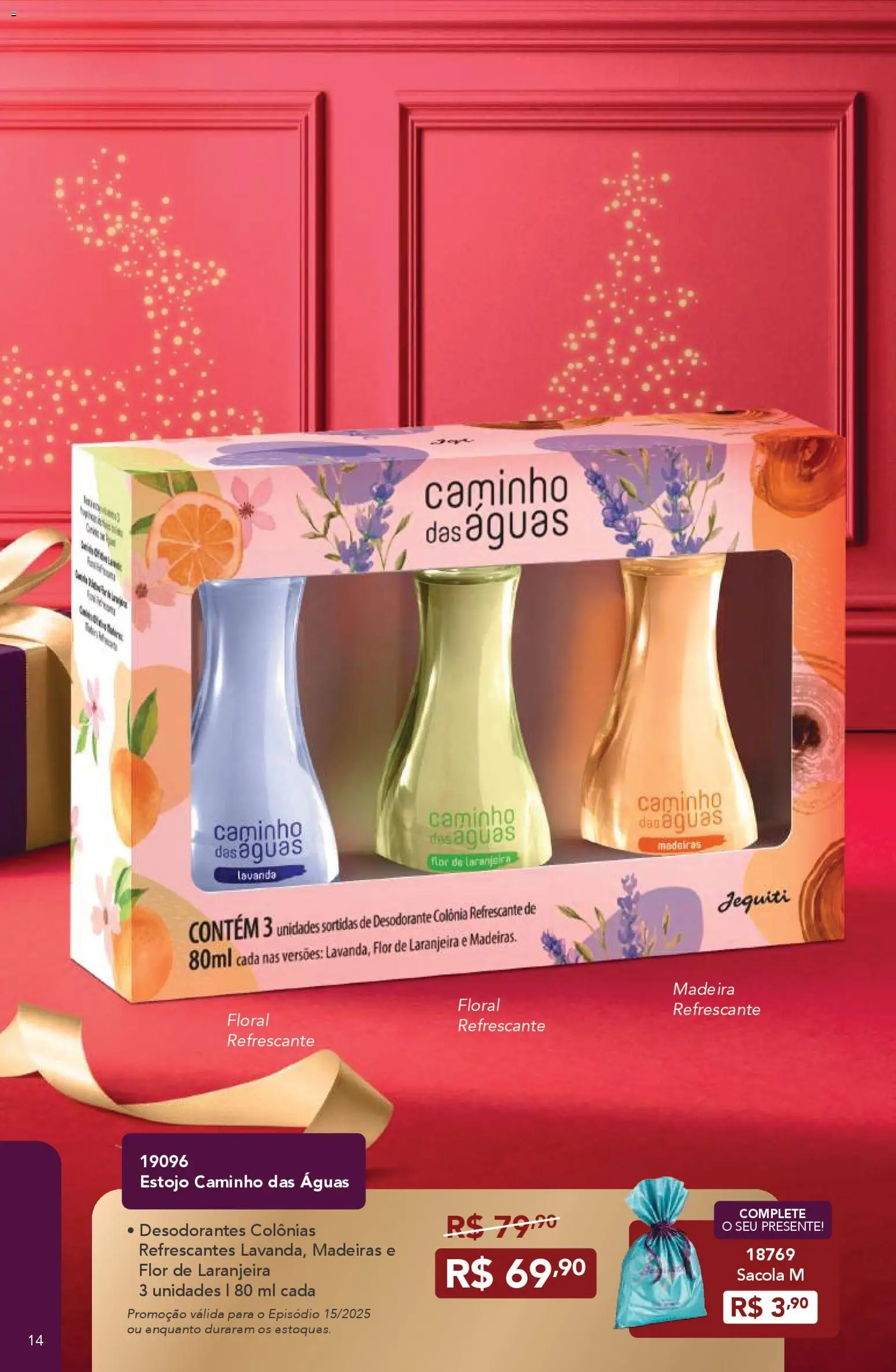 Jequiti Folheto - válido de 24.10.2025 | Página: 14 | Produtos: Madeiras, Desodorante