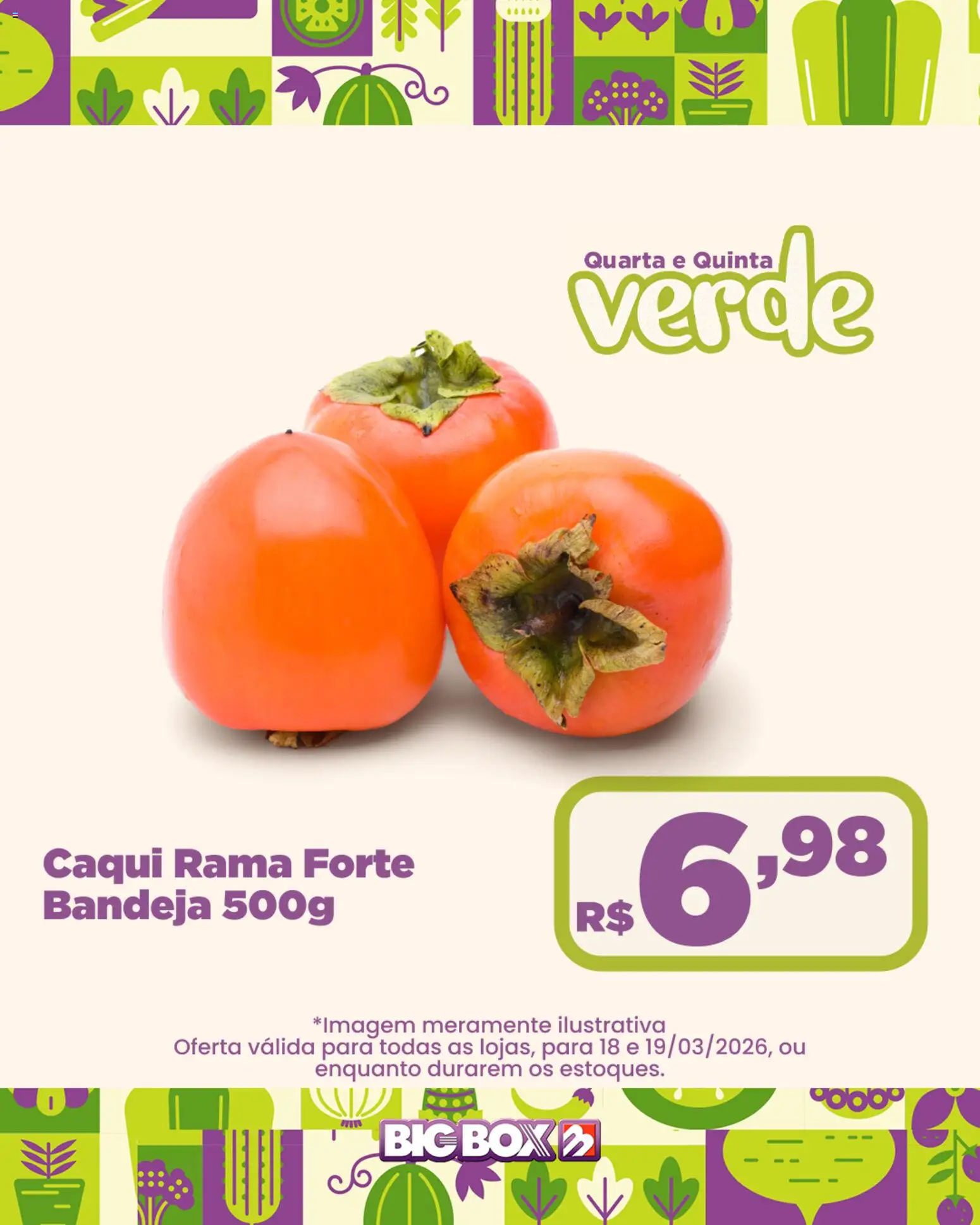 Big Box Folheto - válido de 18.03.2026 | Página: 2 | Produtos: Caqui, Bandeja