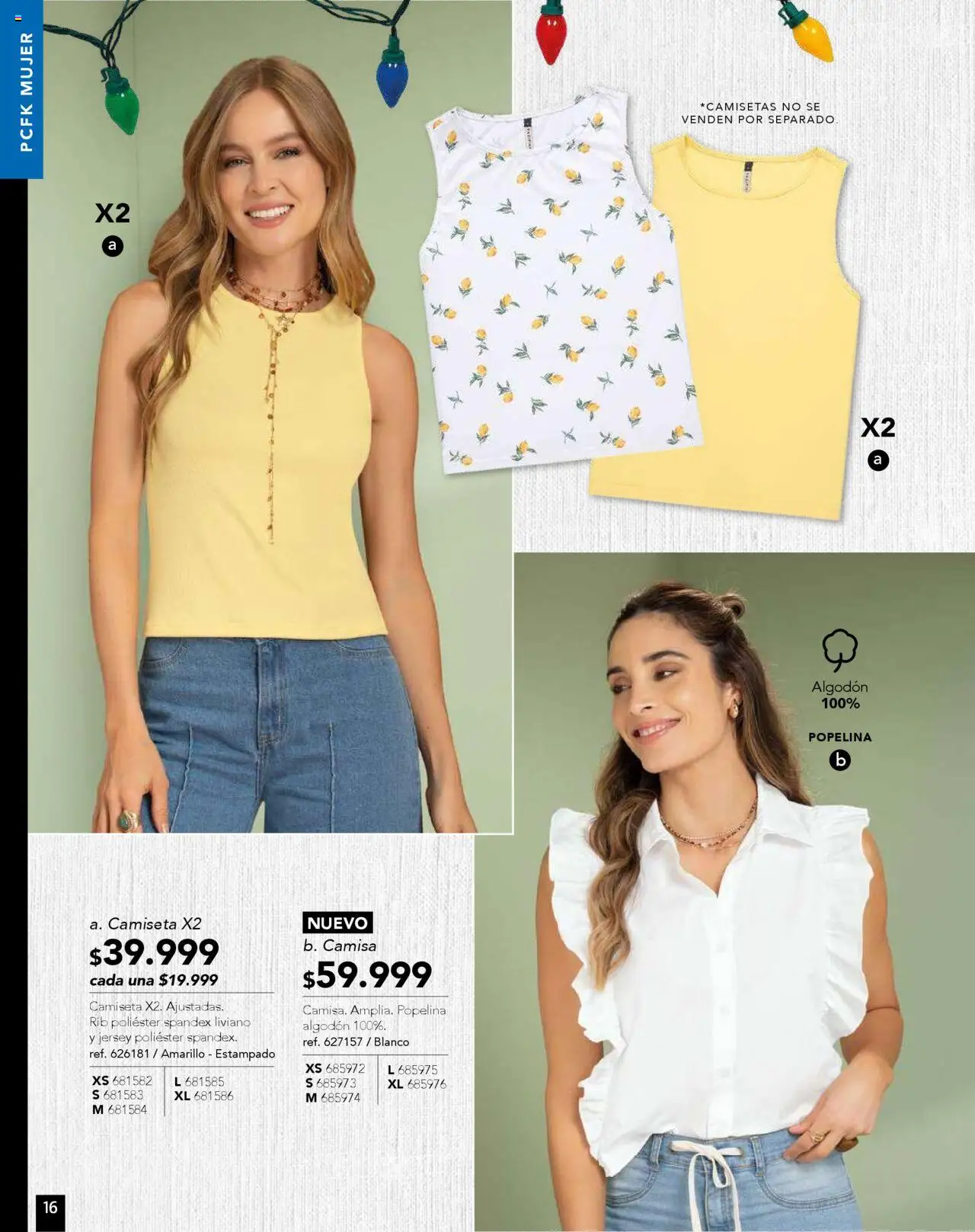 Pacifika revista - valida desde el 25.09.2025 | Página: 16 | Productos: Algodón, Camiseta, Camisa