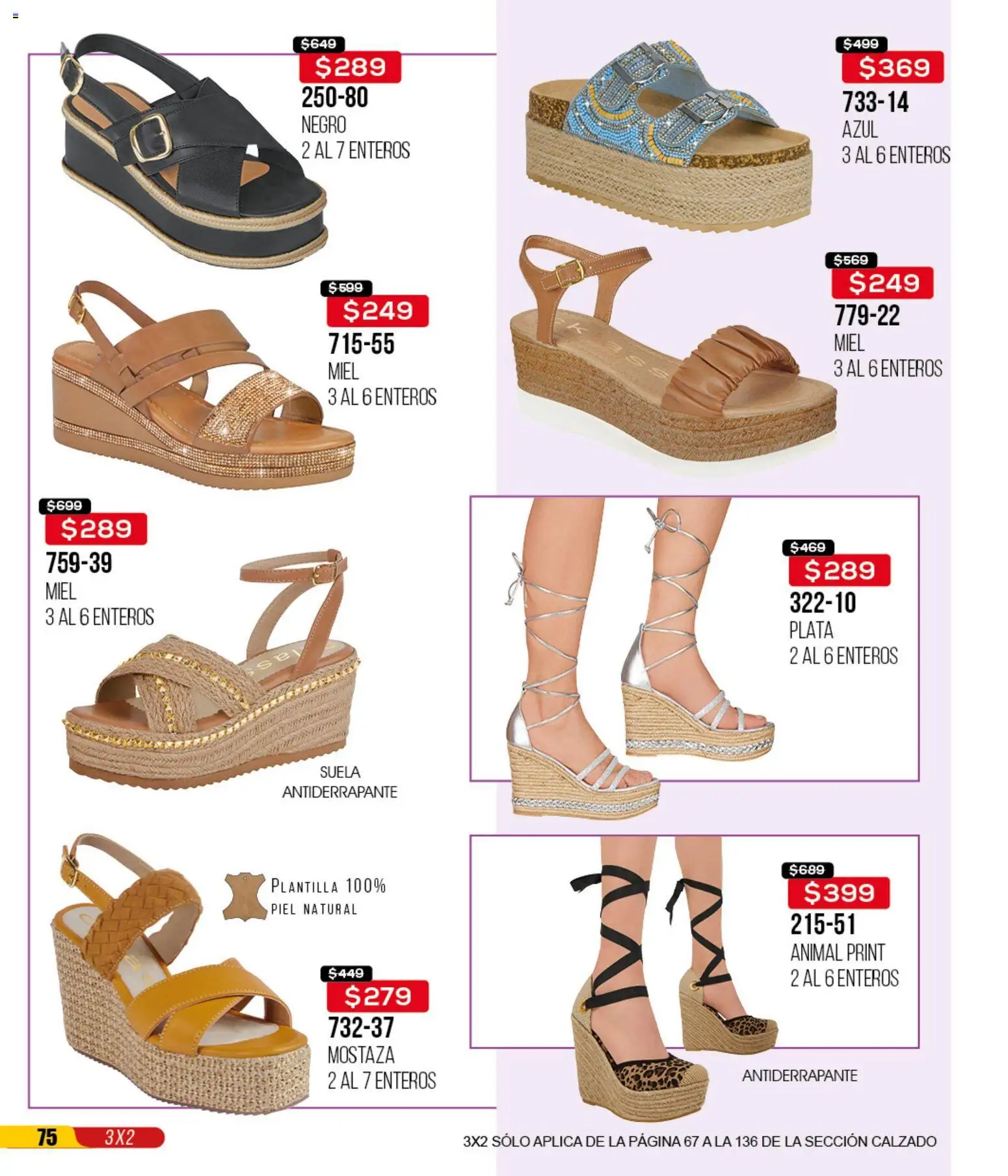 Nuevas ofertas de Cklass válidas en toda la República Mexicana desde el 14.04.2026. ¡Encuentra las mejores ofertas en Cklass catálogo 3X2 Digital Ropa! | Página: 172 | Productos: Mostaza