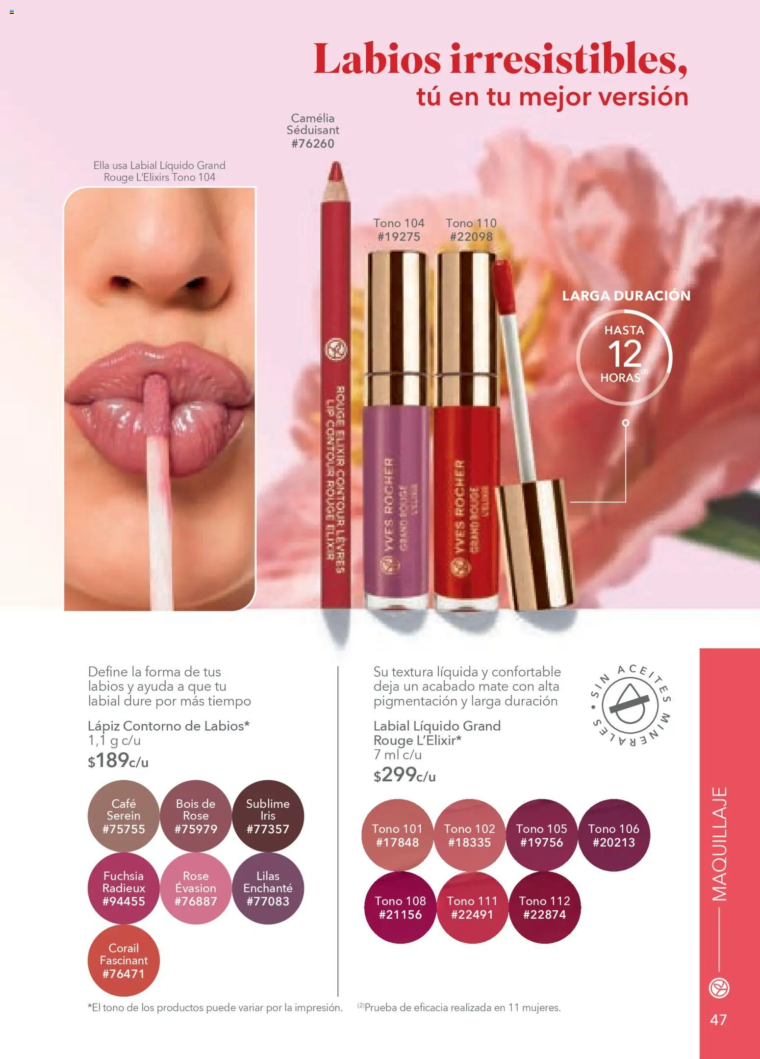 Nuevas ofertas de Yves Rocher válidas en toda la República Mexicana desde el 24.03.2026. ¡Encuentra las mejores ofertas en Yves Rocher campaña 5 2026! | Página: 47 | Productos: Contorno, Café, Mate, Maquillaje