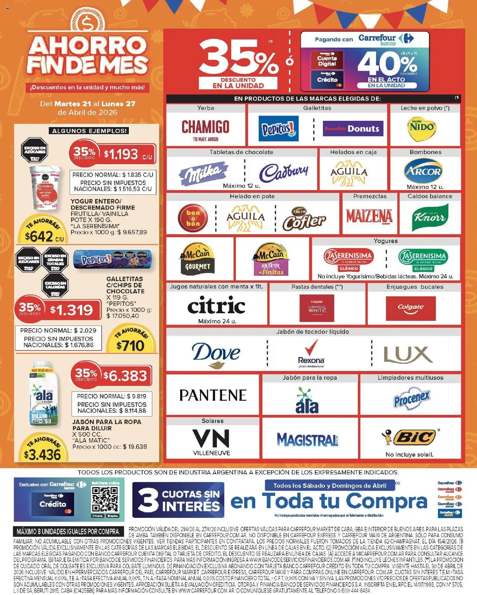 Carrefour ofertas │ válido desde el 21.04.2026 | Página: 39
