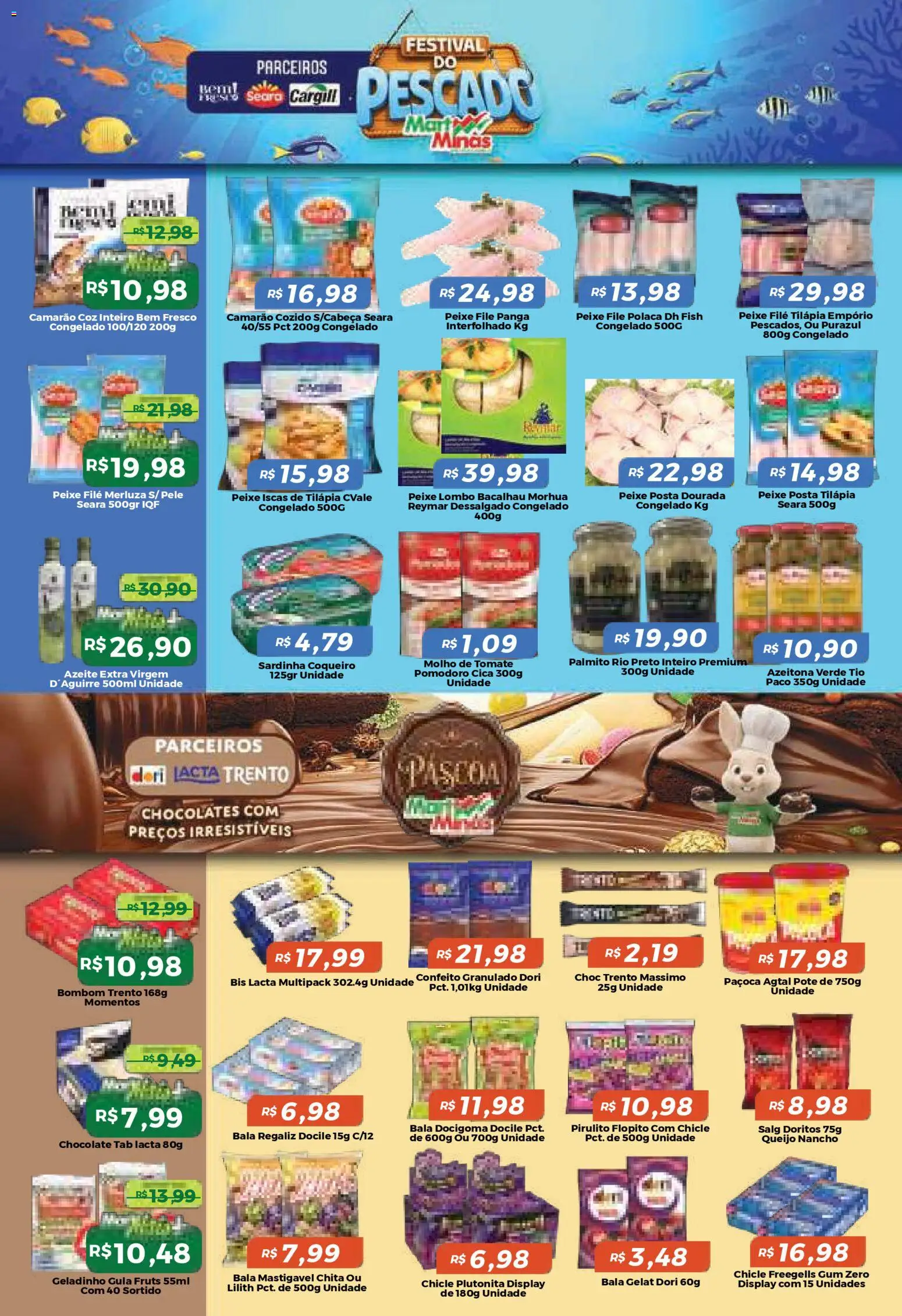 Mart Minas Folheto - válido de 26.02.2026 | Página: 5 | Produtos: Molho de tomate, Lombo, Queijo, Bala