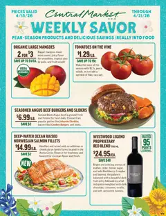 Preview of Central Market weekly ads valid from 15.04.2026