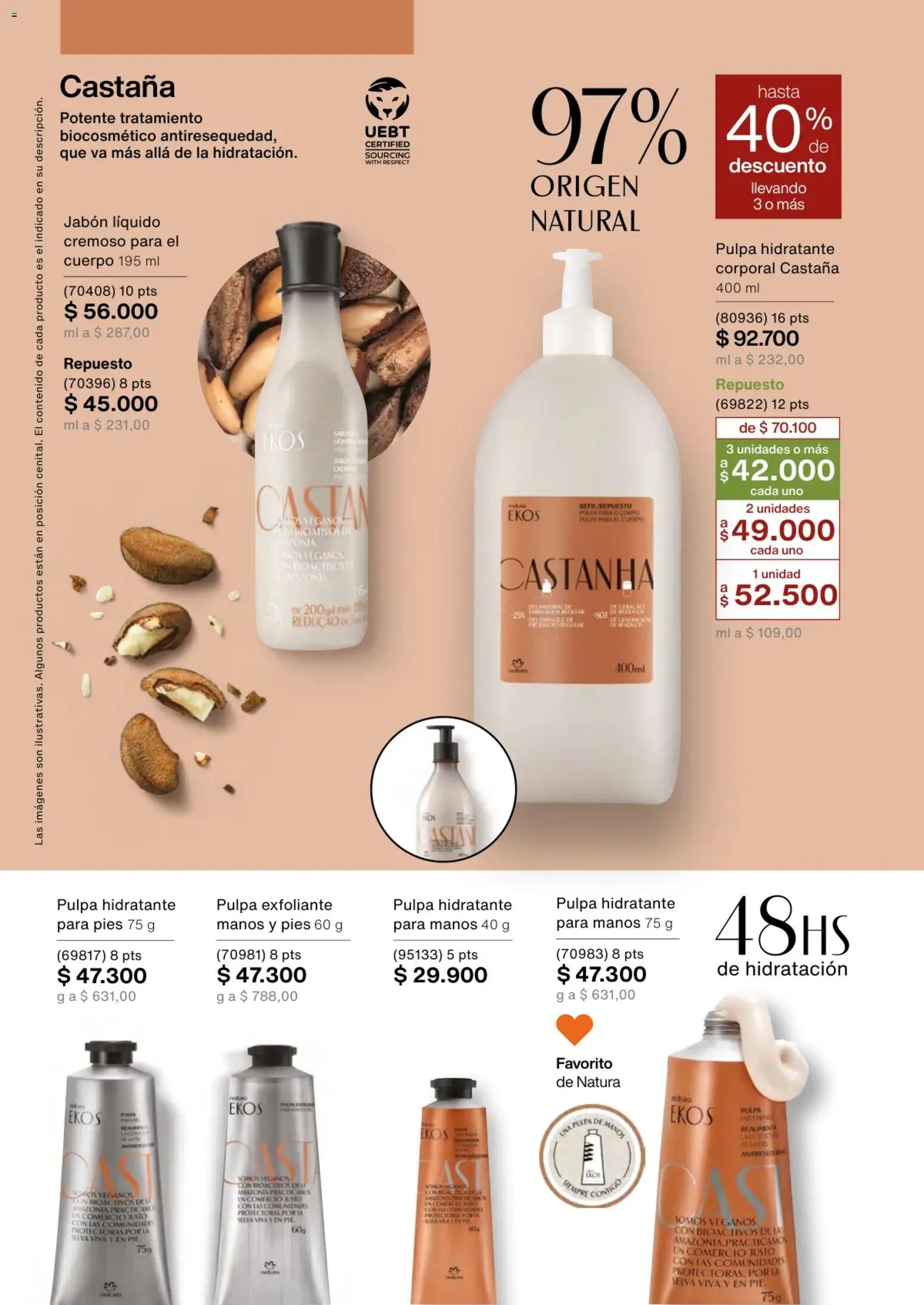 Natura revista - valida desde el 02.01.2026 | Página: 106 | Productos: Jabón líquido, Jabón