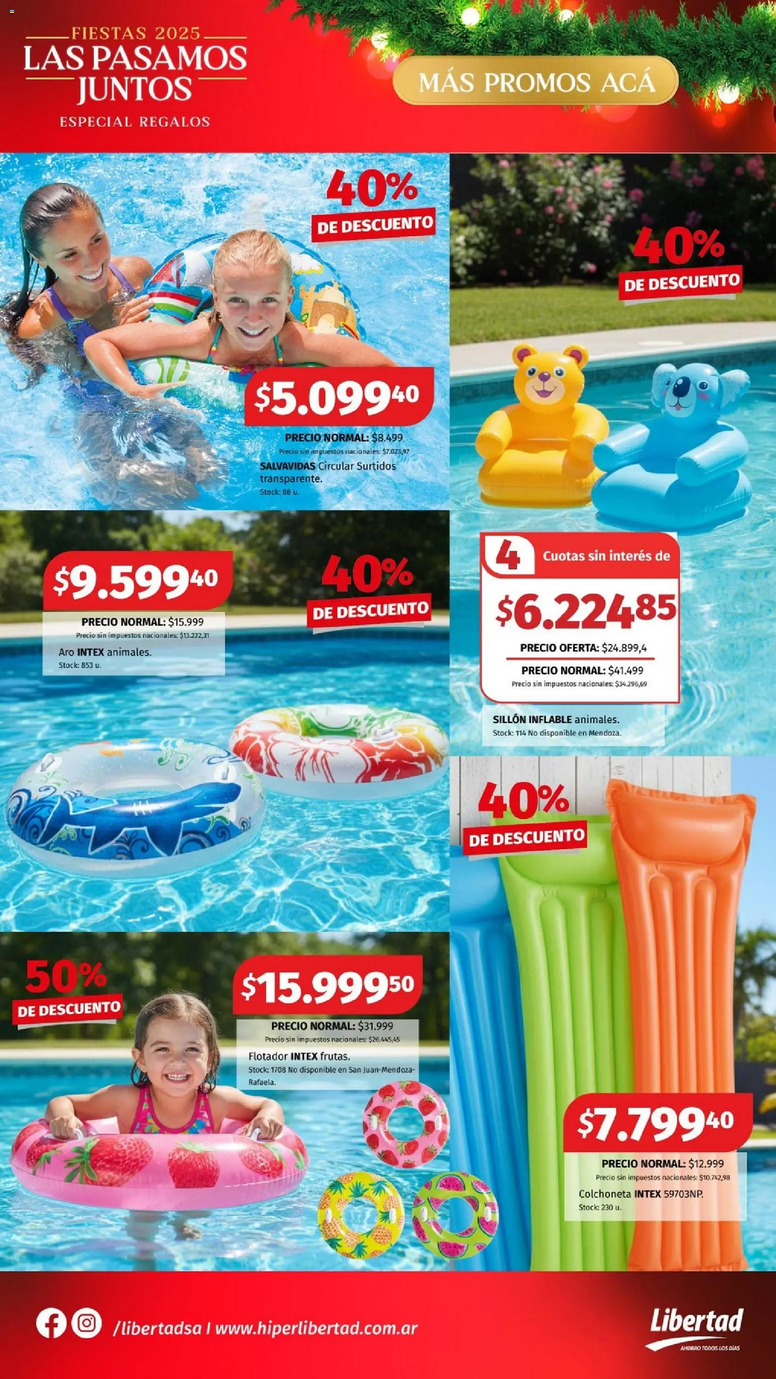 Hipermercado Libertad - Especial Regalos  │ válido desde el 04.12.2025 | Página: 5 | Productos: Sillón, Colchoneta