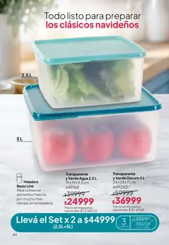 Vista previa Tupperware Folleto válido desde el 24.11.2025 | Página: 45