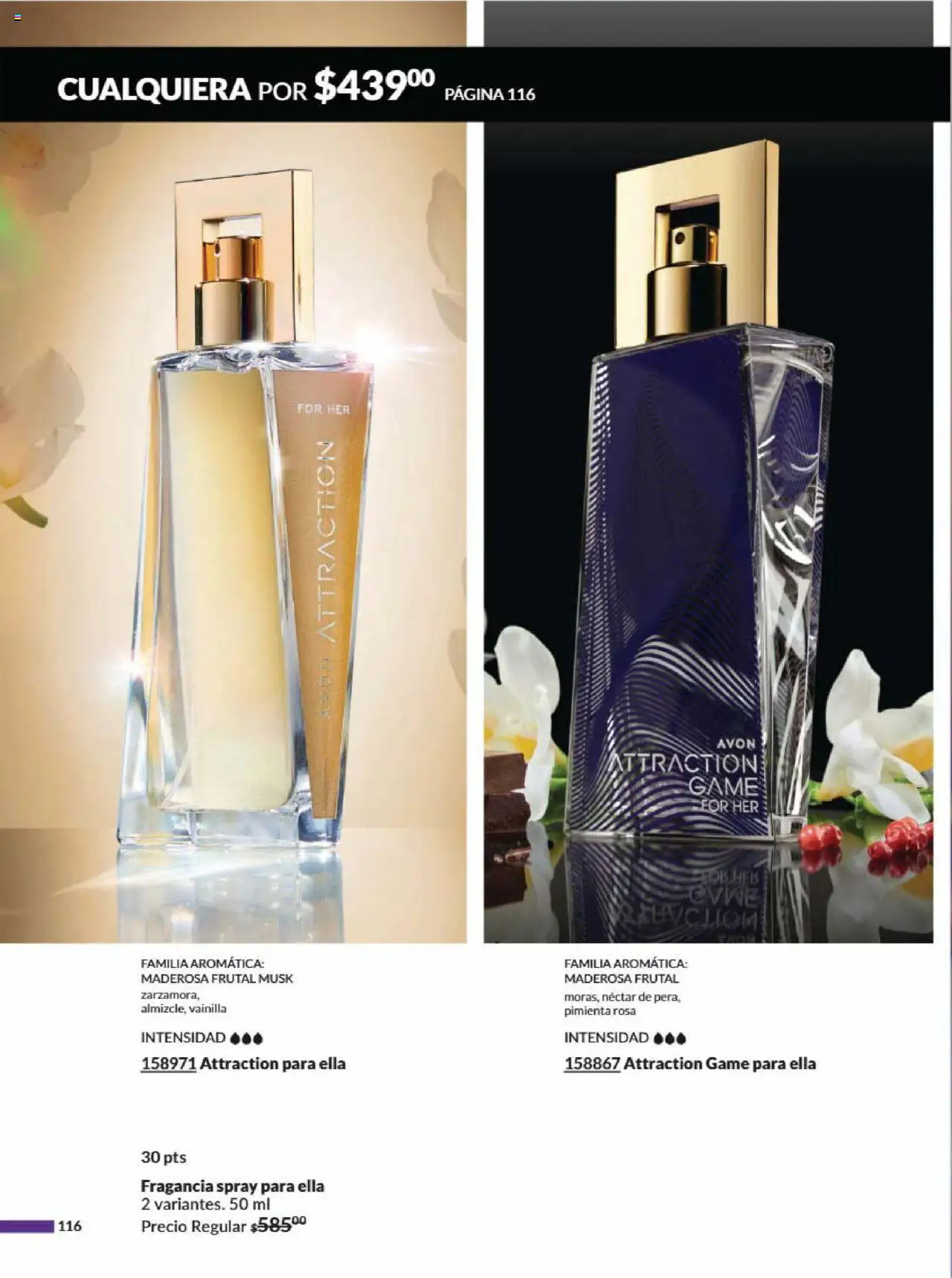 Nuevas ofertas de AVON válidas en toda la República Mexicana desde el 09.08.2025. ¡Encuentra las mejores ofertas en AVON - Campaña 13 2025! | Página: 124 | Productos: Pimienta, Perfume, Fragancia