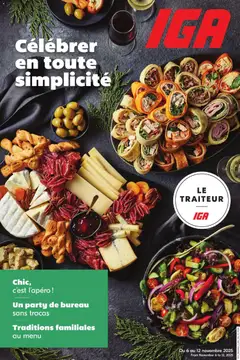 Preview of IGA - Brochure thématique from shop IGA valid from 06.11.2025
