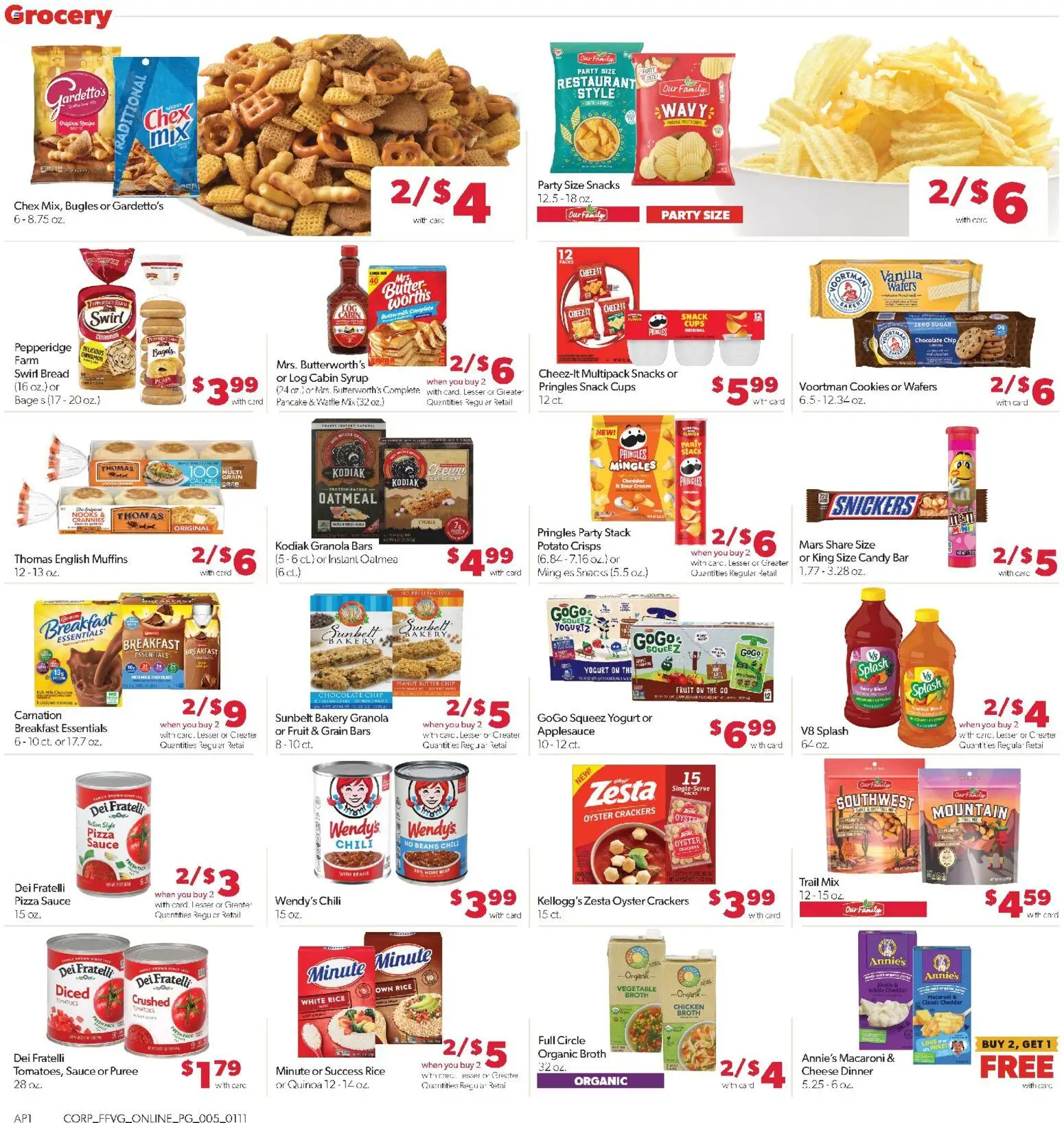 Family Fare Weekly Ad - MI - valid from 11.01.2026 | Page: 10 | Products: Cheese, Bread, Chocolate, Rice