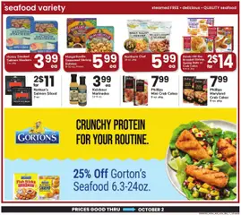 Acme Big Book of Savings - valid from 05.09.2025 | Page: 11 | Products: Fish, Salt, Pepper, Seafood