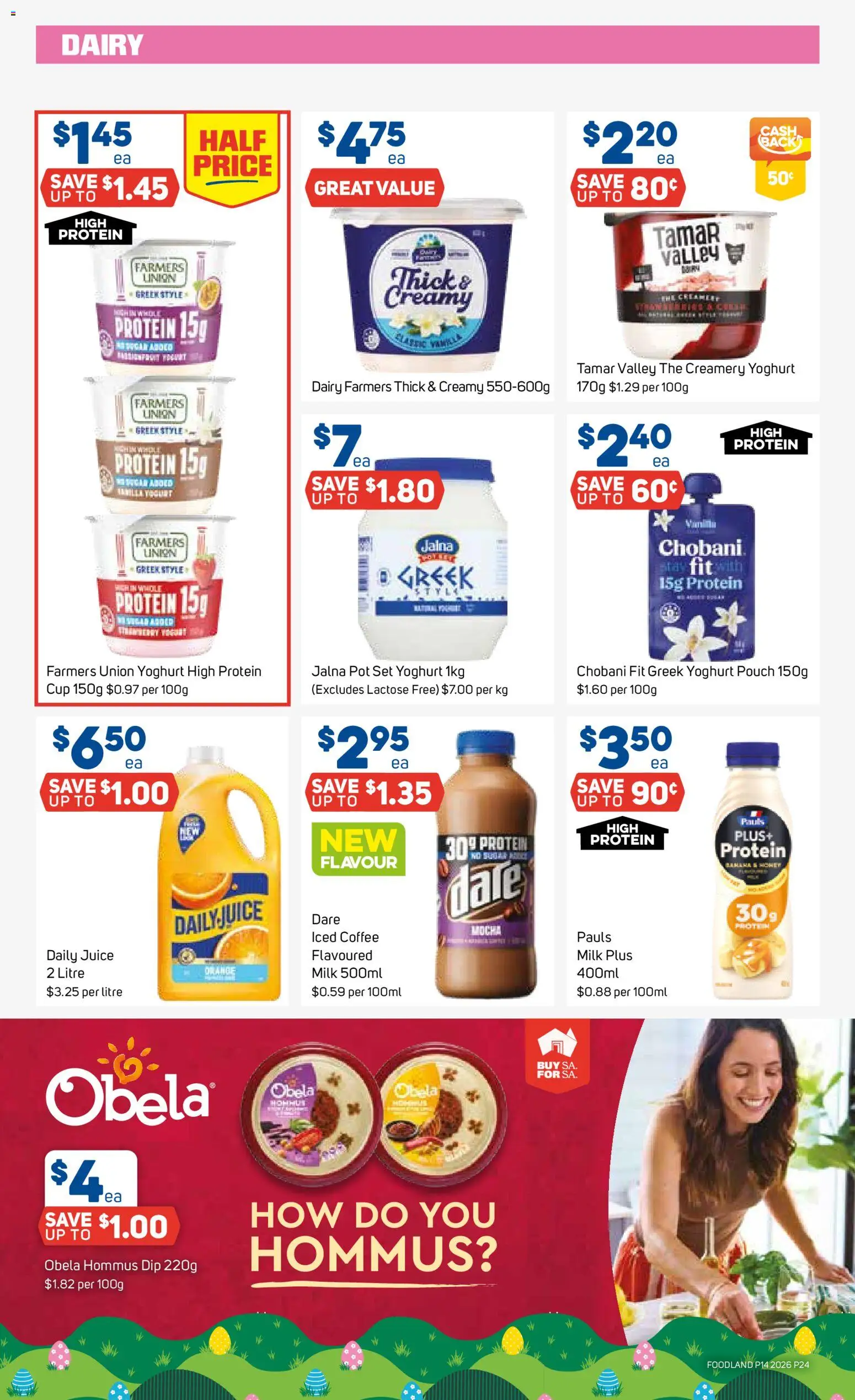 Foodland catalogue - valid from 01.04.2026 | Page: 24 | Products: Pot, Dairy, Coffee, Bra