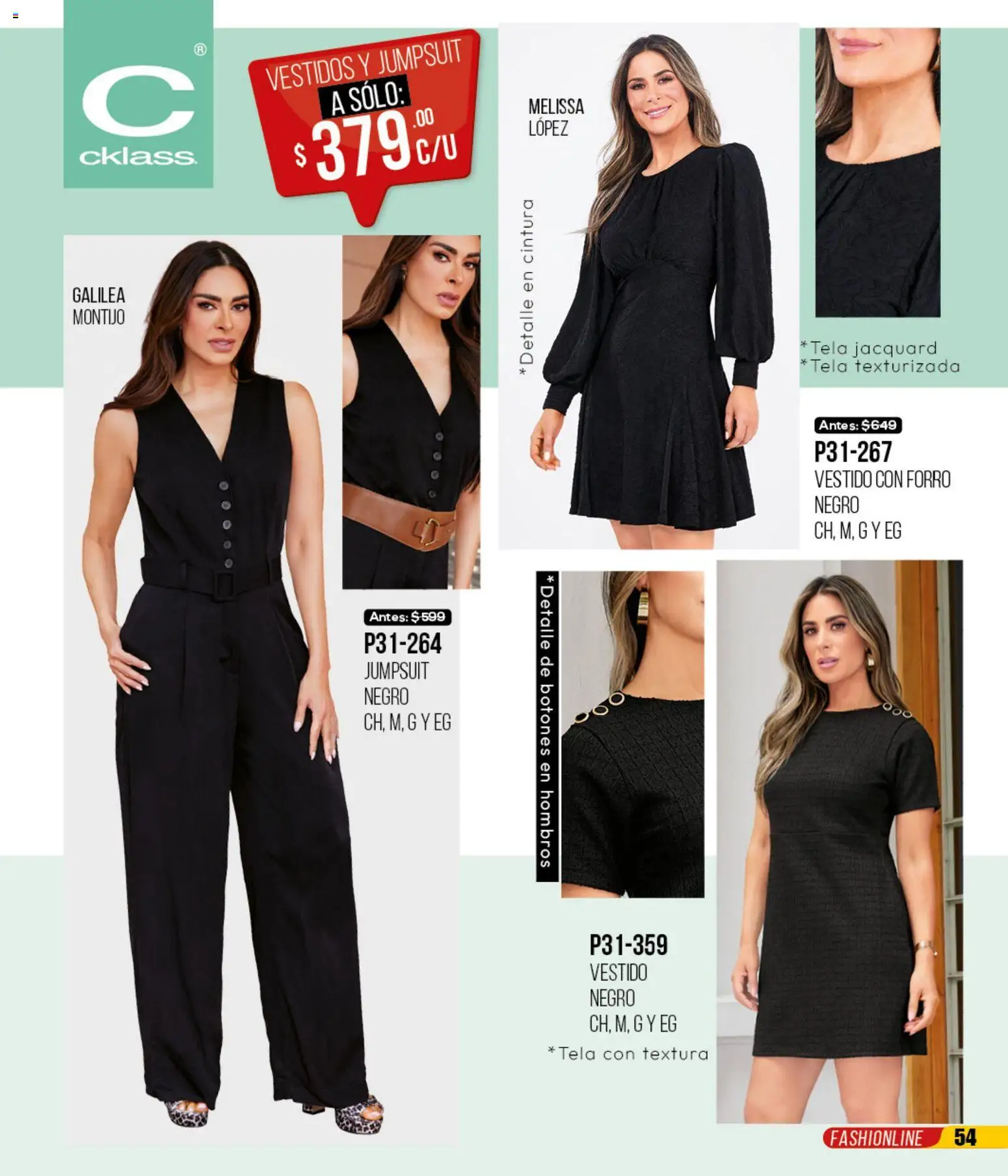 Nuevas ofertas de Cklass válidas en toda la República Mexicana desde el 12.01.2026. ¡Encuentra las mejores ofertas en Cklass catálogo Mega Ofertas Calzado! | Página: 364 | Productos: Vestido