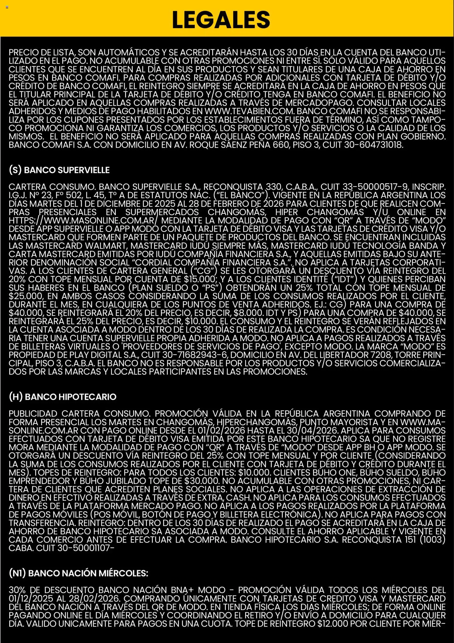 Punto Mayorista catálogo - financiacion │ válido desde el 04.02.2026 | Página: 5