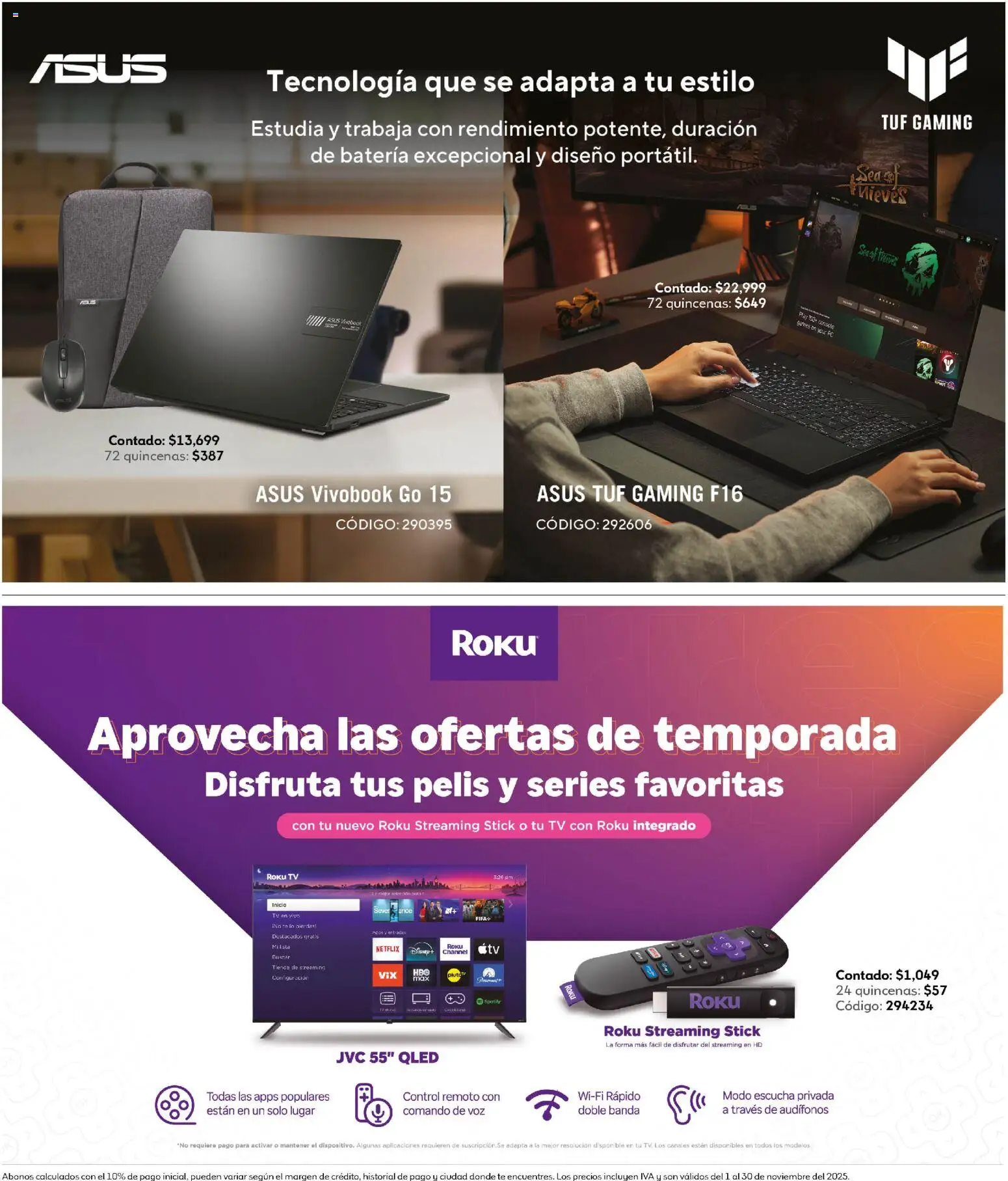 Nuevas ofertas de Coppel válidas en toda la República Mexicana desde el 01.11.2025. ¡Encuentra las mejores ofertas en Coppel Buen Fin! | Página: 21 | Productos: Audífonos, Control remoto, Batería