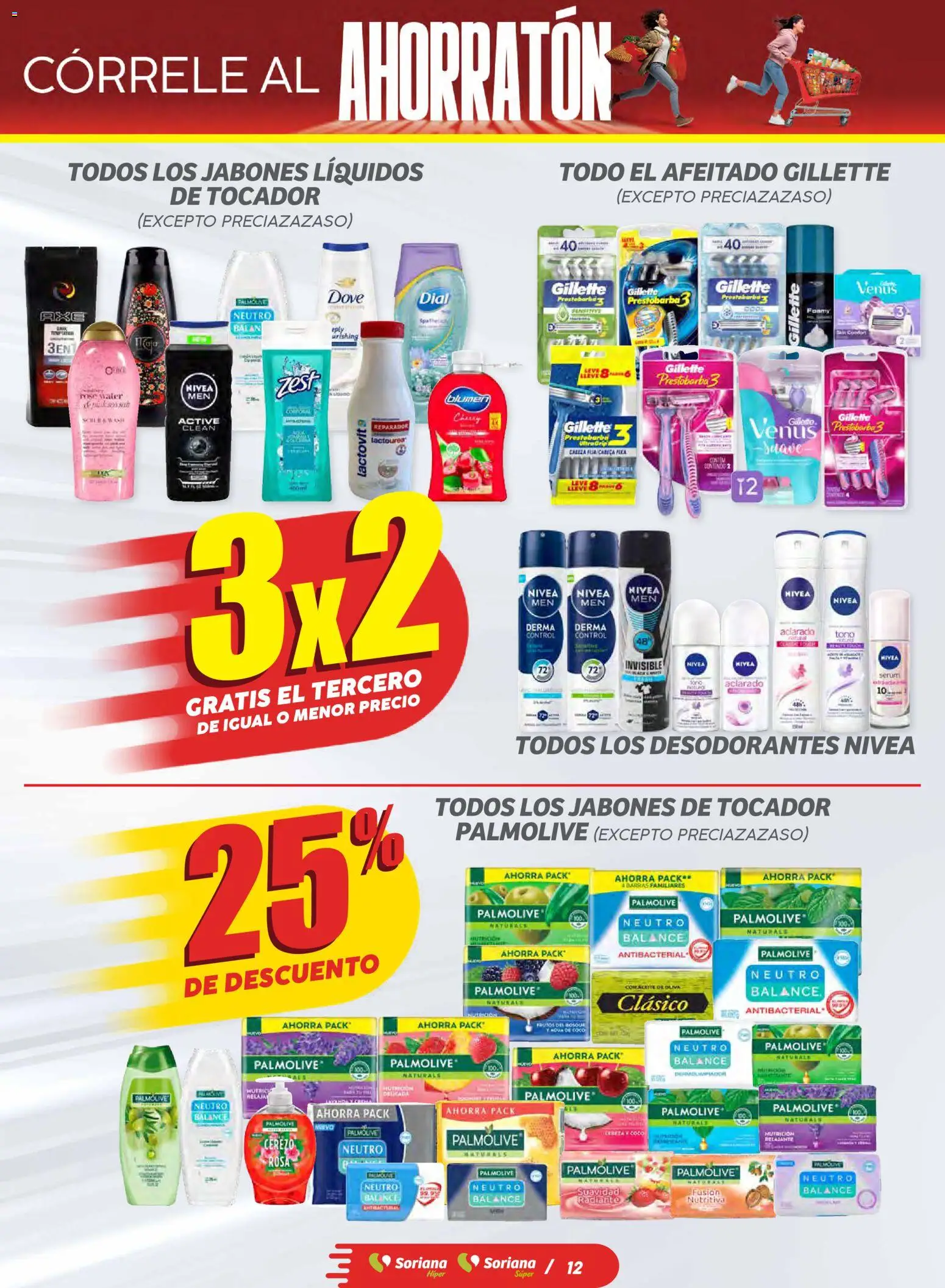 Nuevas ofertas de Soriana válidas en toda la República Mexicana desde el 06.11.2025. ¡Encuentra las mejores ofertas en Soriana - Ahorratón Soriana Súper Nacional! | Página: 12 | Productos: Serum, Radiante