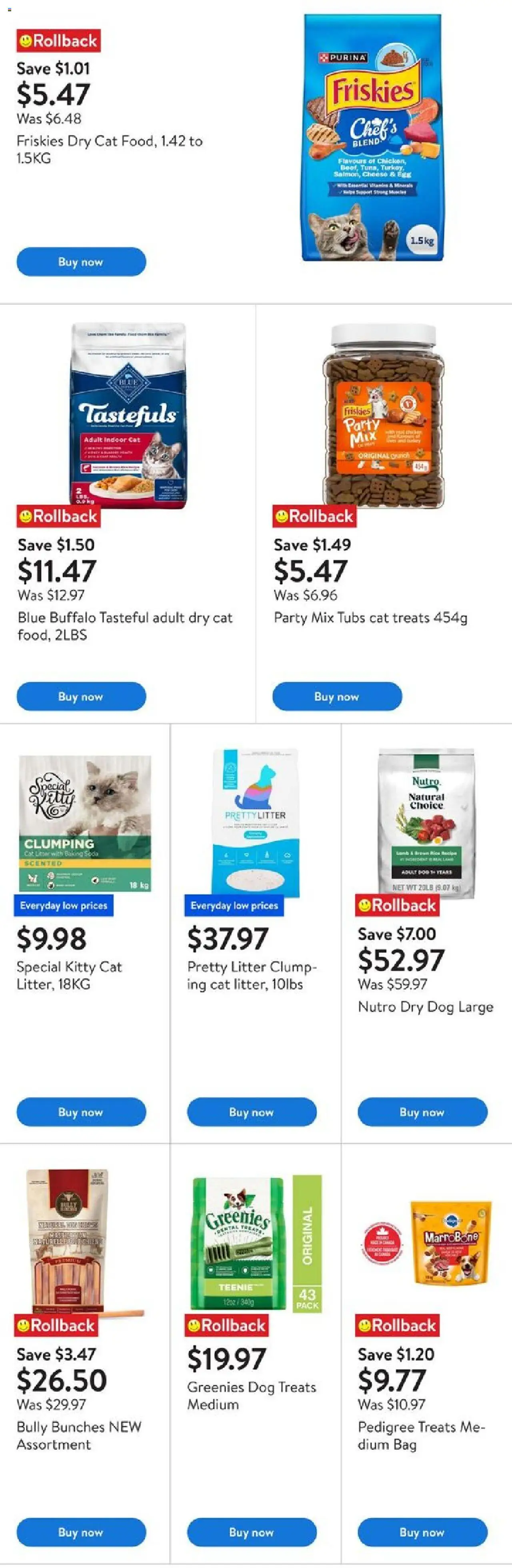 Walmart flyer valid from 07.08.2025 | Page: 6 | Products: Bag