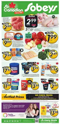 Preview of Sobeys flyer - NS from shop Sobeys valid from 25.09.2025