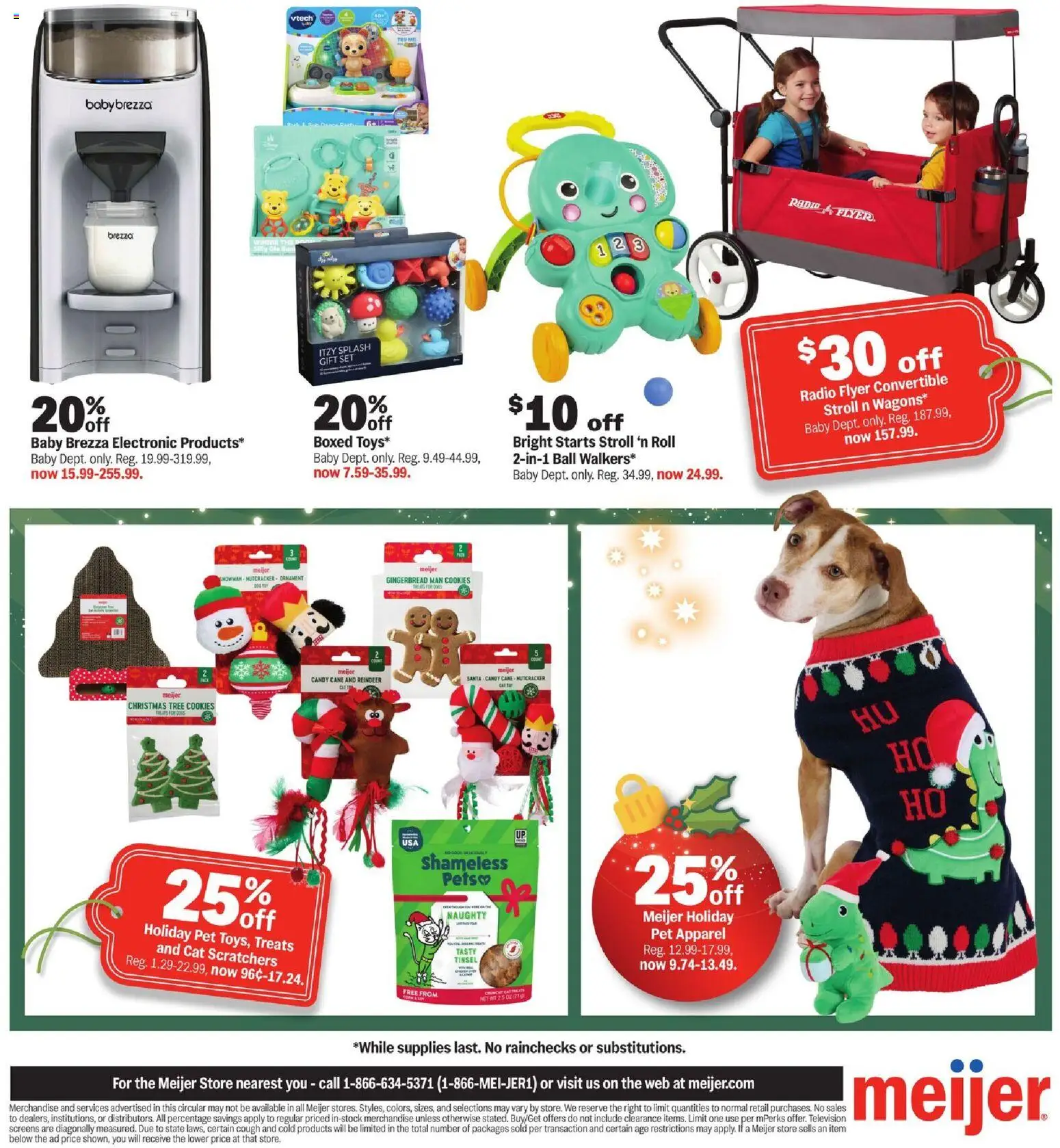Meijer Pullout GM - MI - valid from 10.12.2025 | Page: 23 | Products: Cookies, Television, Radio