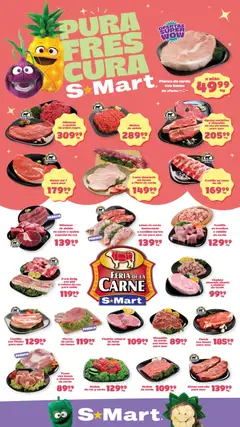 Vista previa de S-Mart folleto Ofertas de feria Nuevo Laredo , nuevo folleto de la tienda, válido en México a partir del 14.04.2026